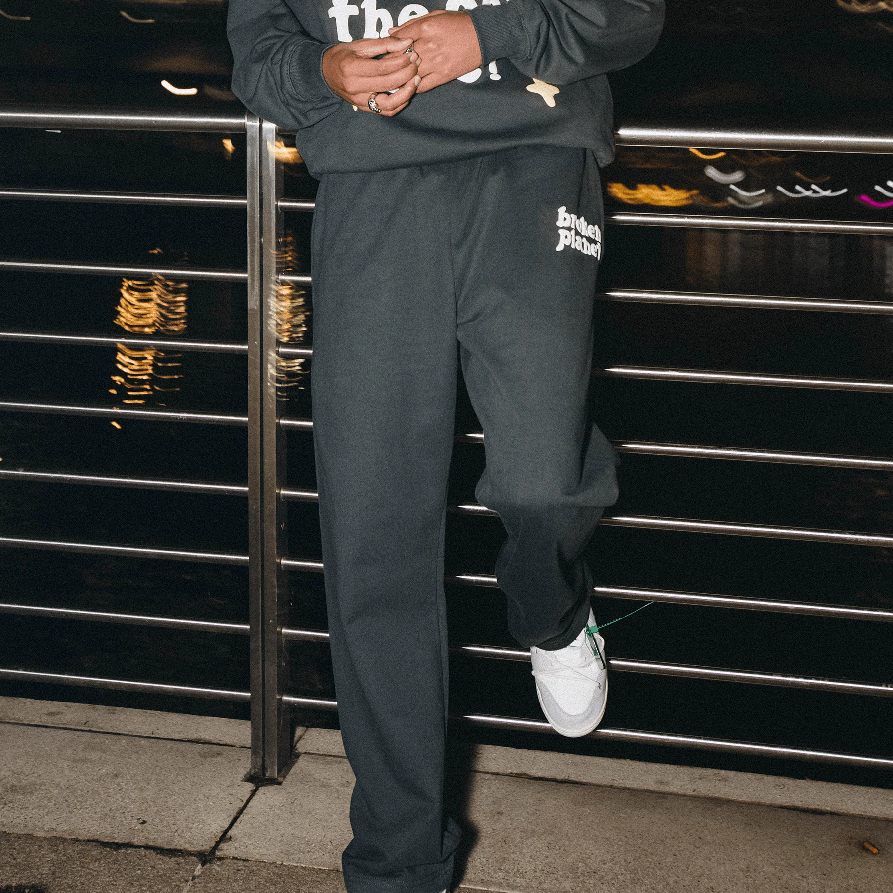 Broken Planet x KG Sweat Pants 'Onyx' - Image 4