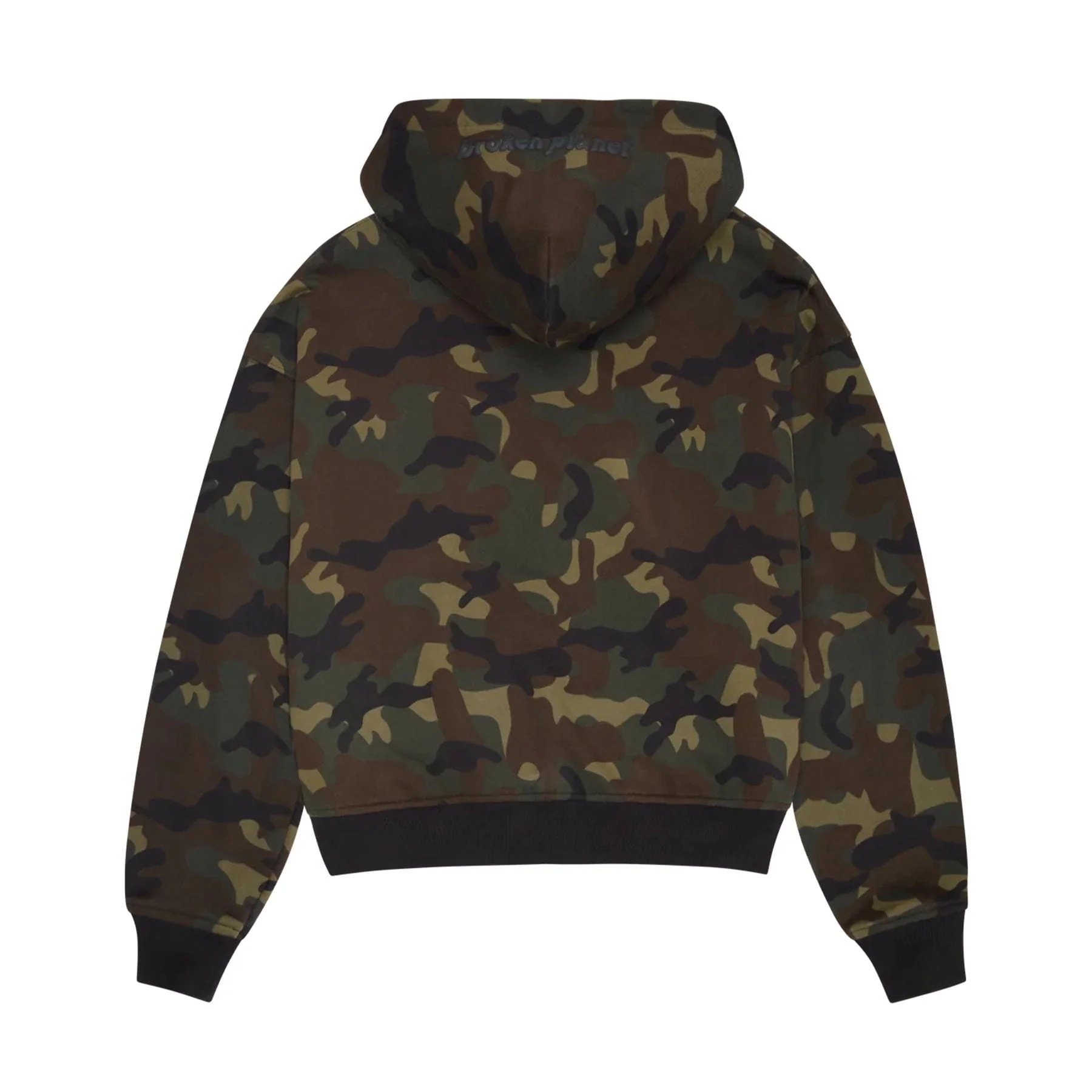 Broken Planet Camo Planet Zip Up Hoodie - Image 2