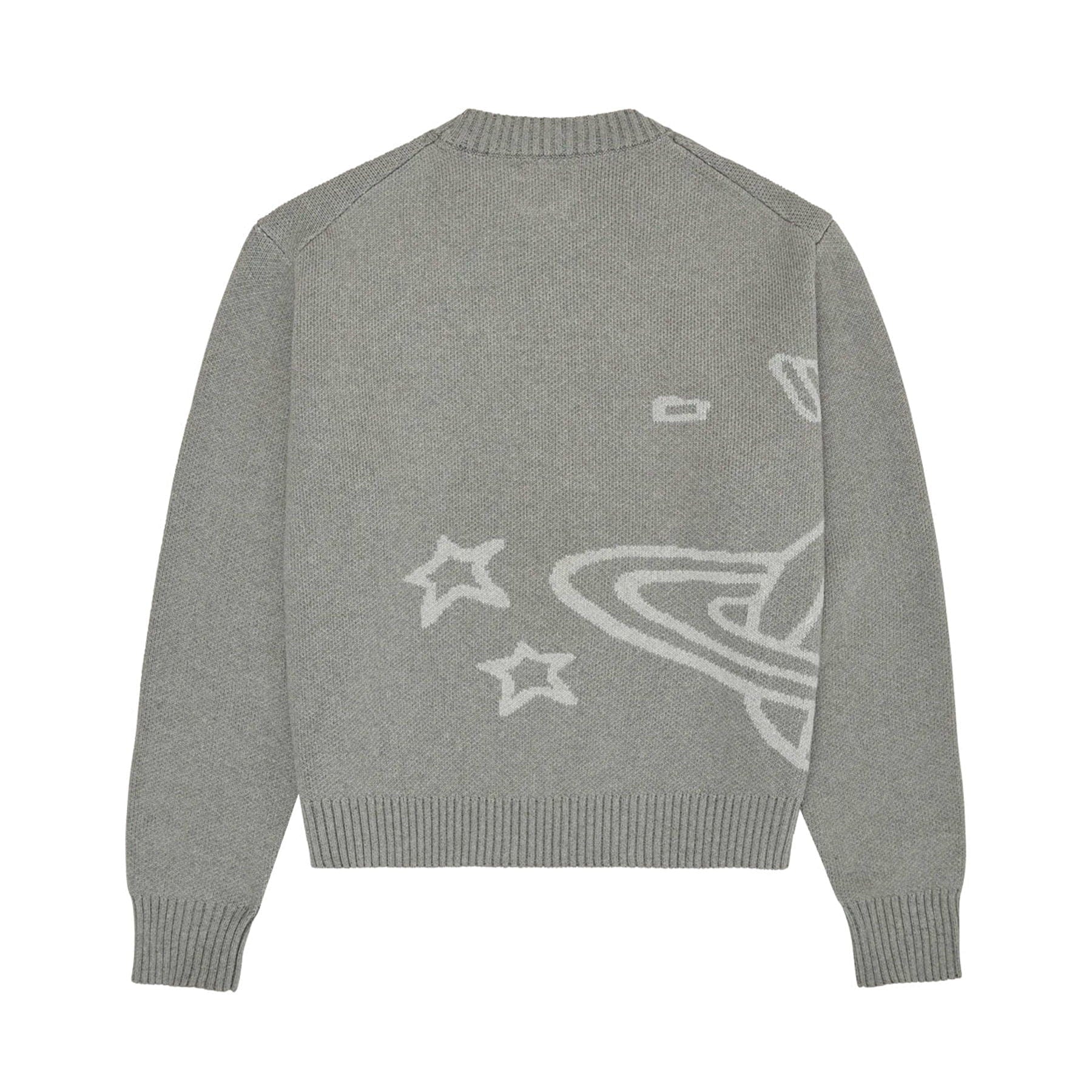 Broken Planet Knit Sweater 'Heather Grey' - Image 2