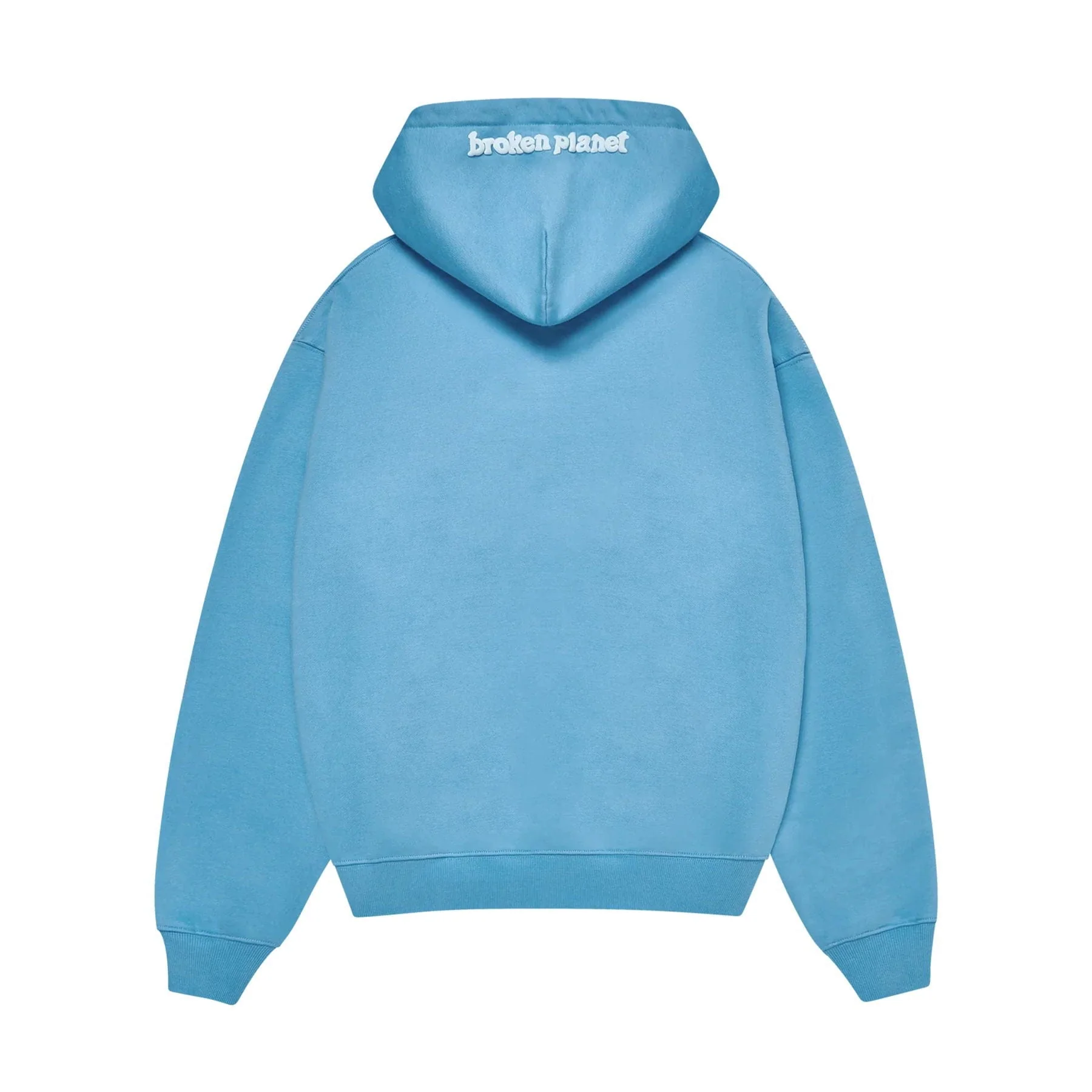 Broken Planet Zip Up Hoodie 'Light Blue' - Image 2
