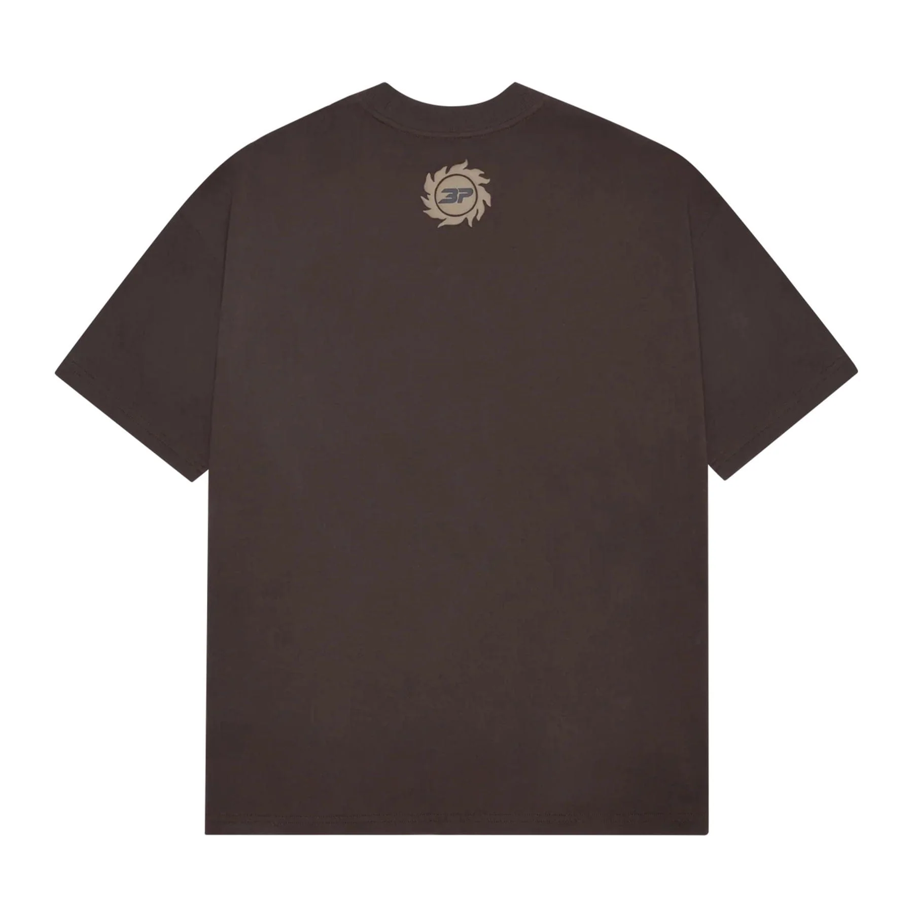 Broken Planet T-Shirt 'Space Trails' - Mocha Brown - Image 2