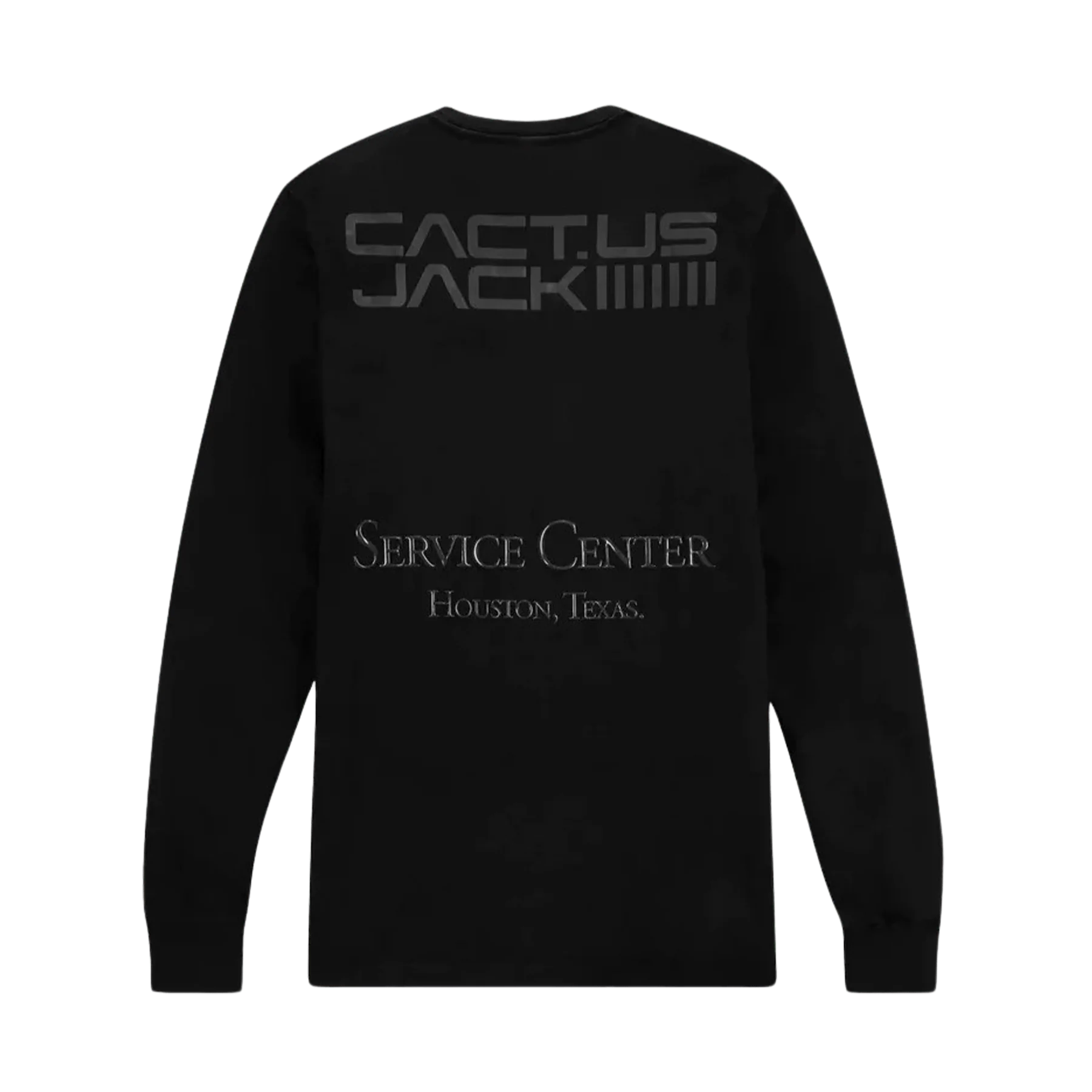 Cactus Jack by Travis Scott x Nike NRG BH Long-Sleeve Tee 'Black' - Image 2