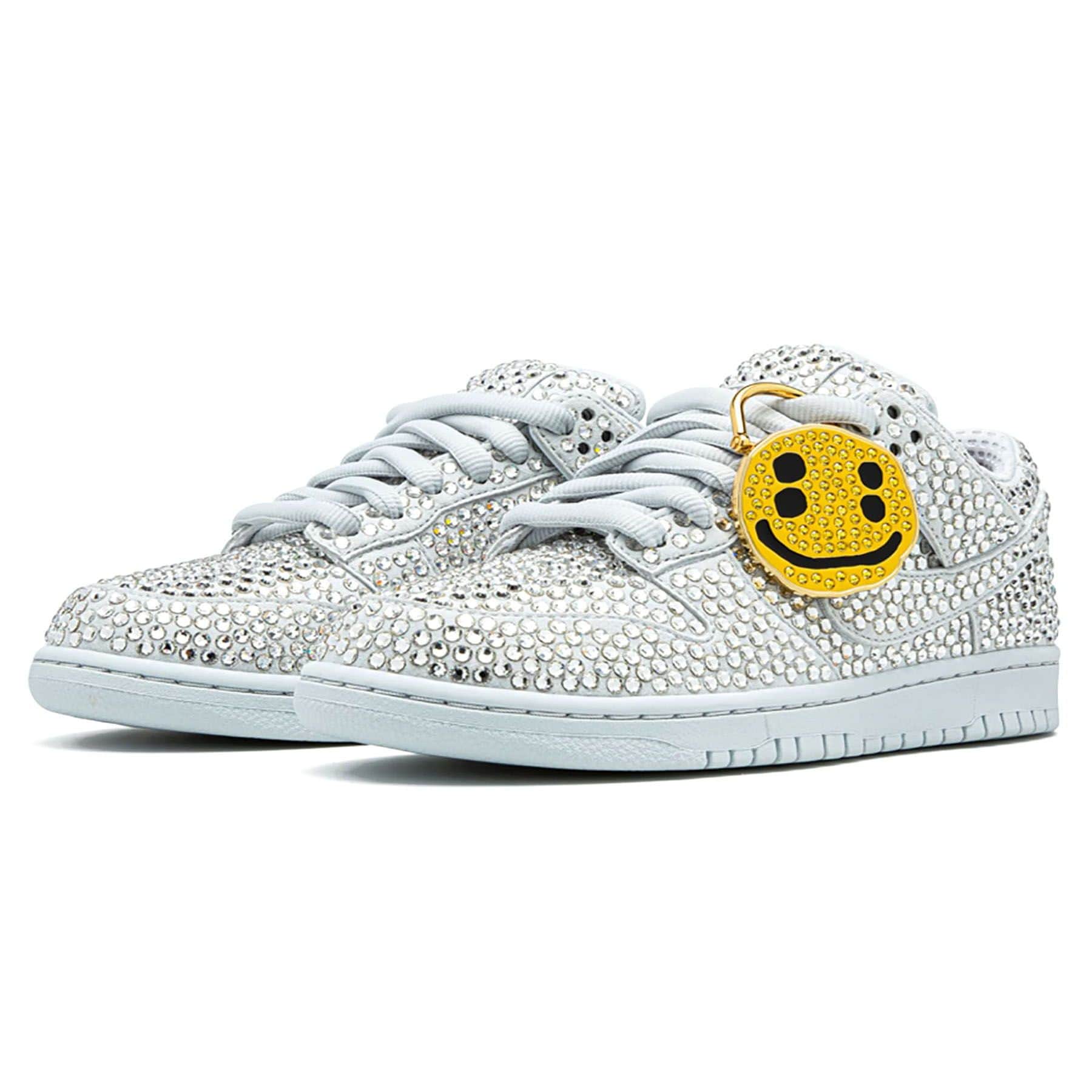 Cactus Plant Flea Market x Swarovski x Dunk Low 'Pure Platinum' - Image 2