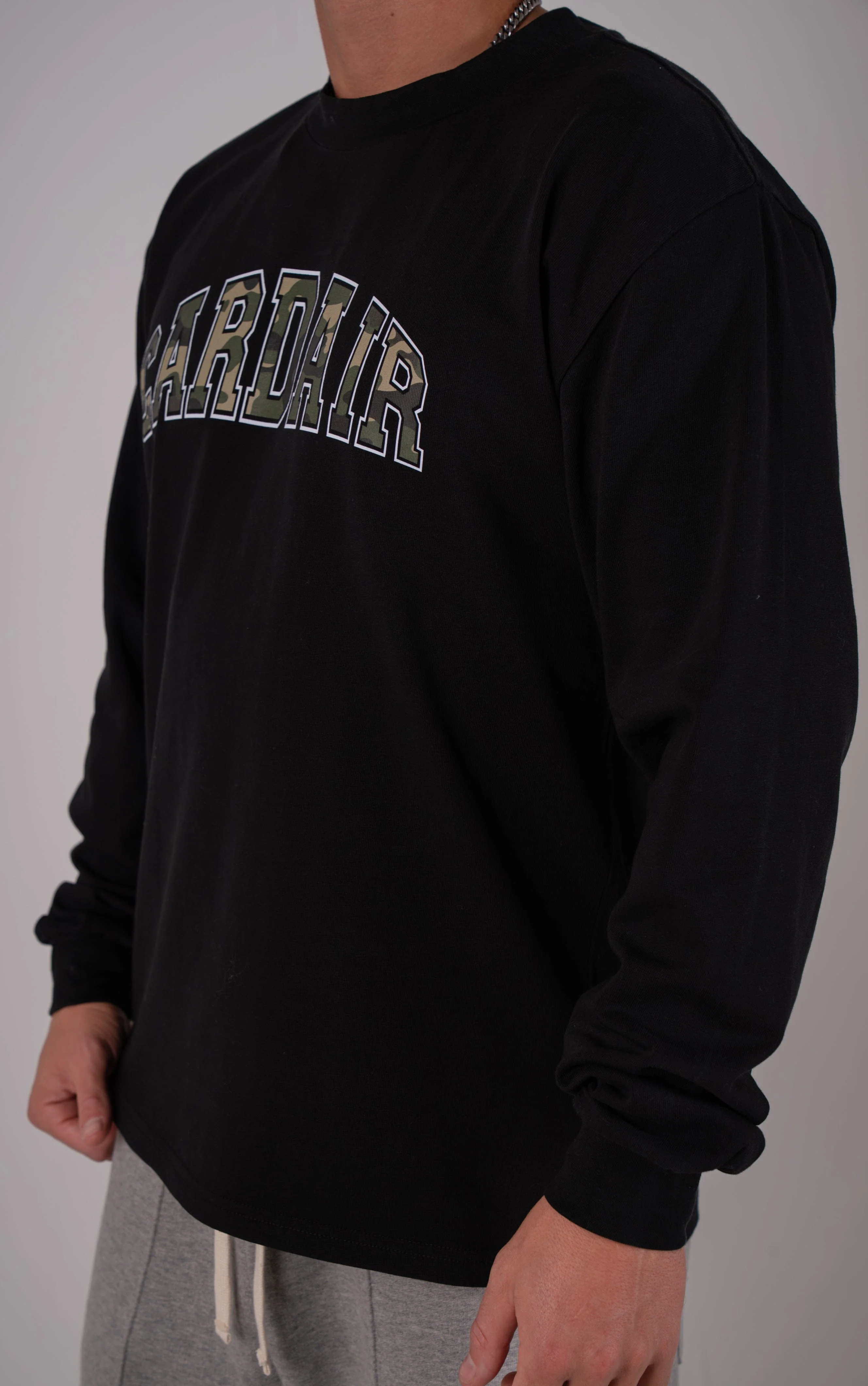 Cardair Camo Cardair Long Sleve - Black - Image 3