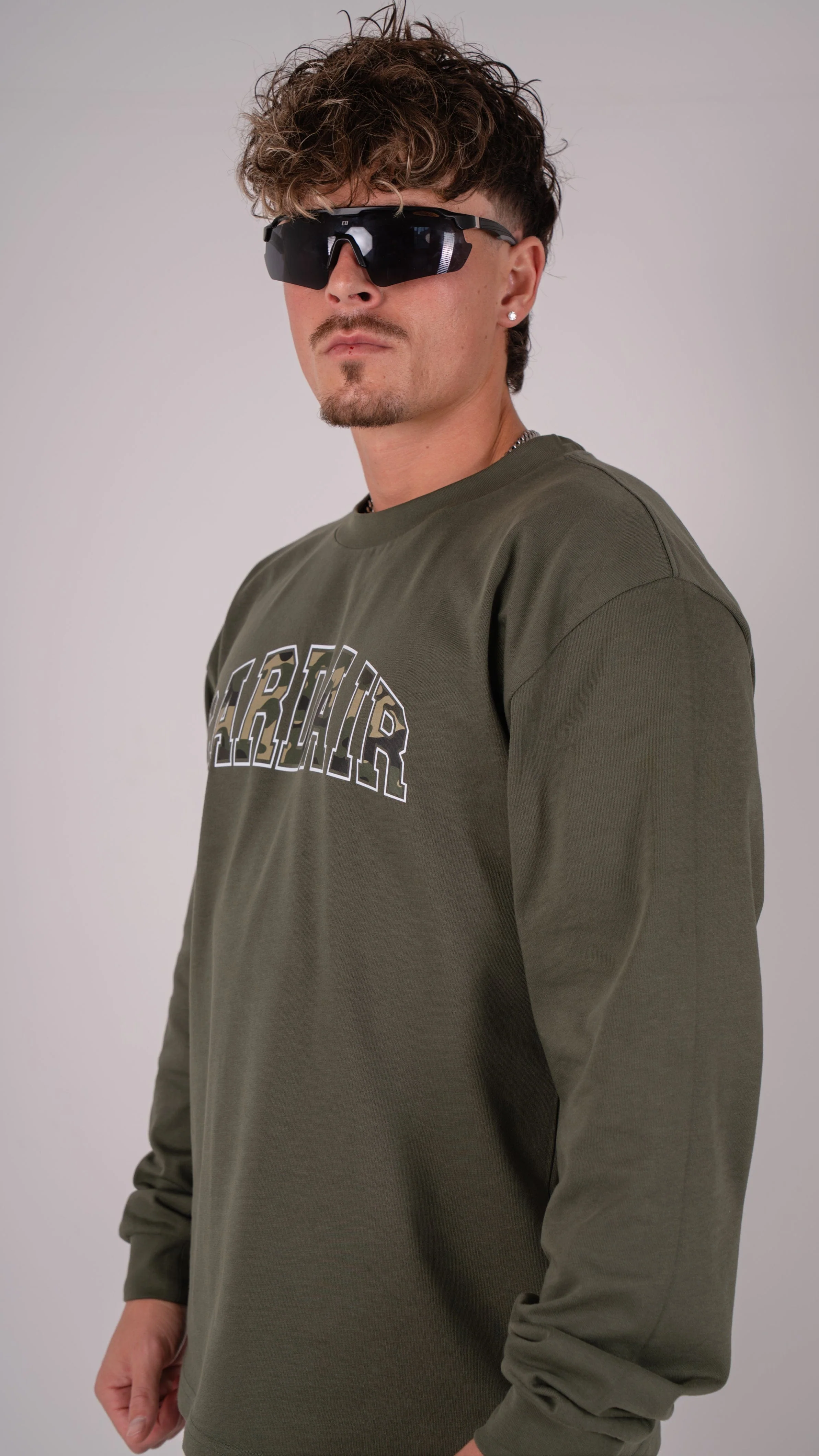 Cardair Camo Cardair Long Sleve - Khaki - Image 3