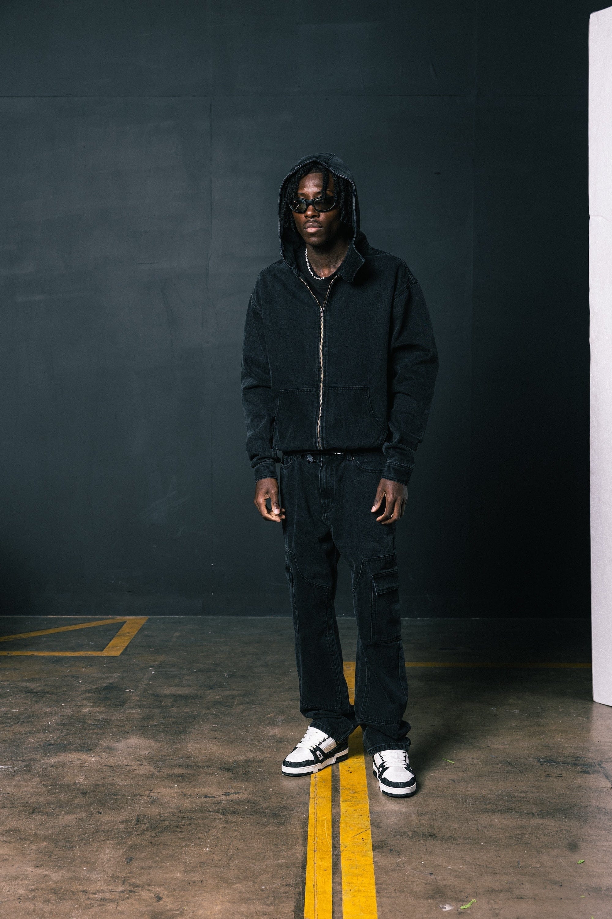 Benir Clothing Cargo Carpenter Denim - Blackout - Image 3