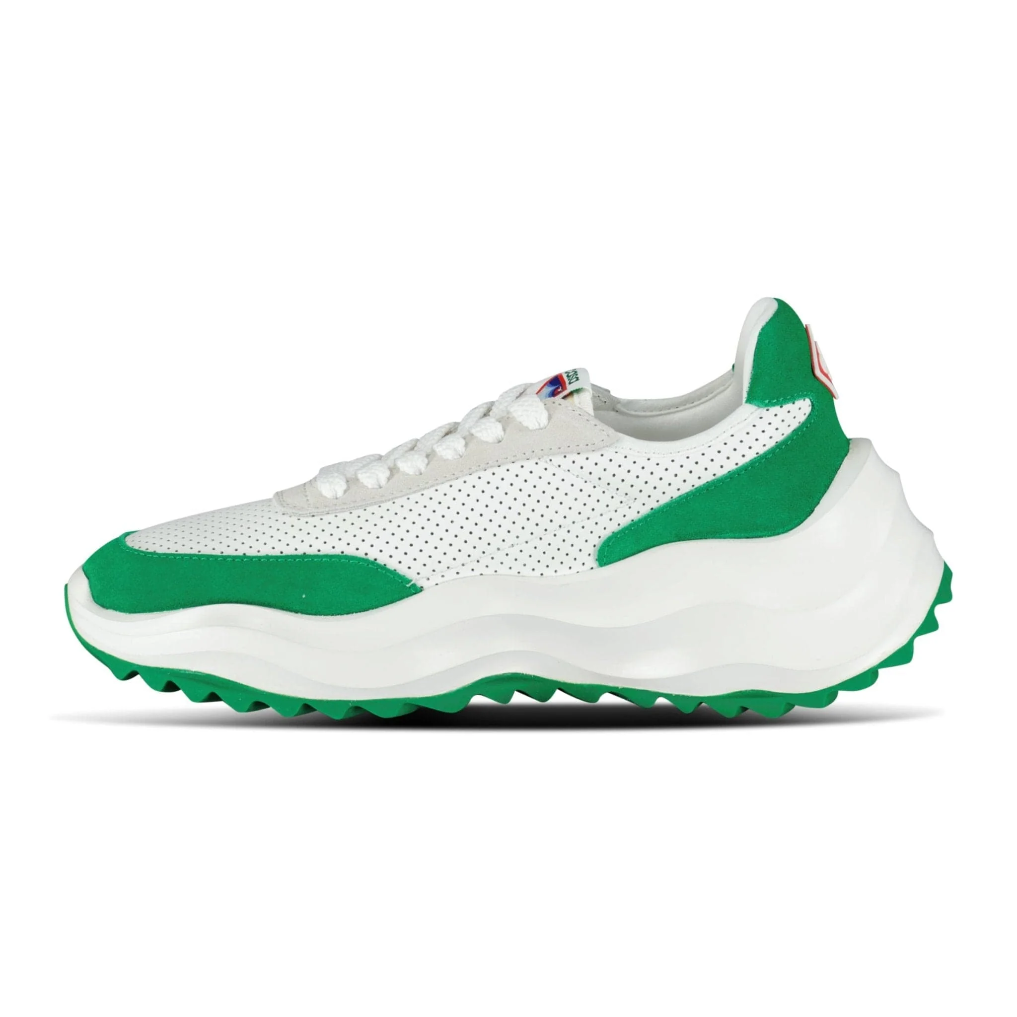 Casablanca Atlantis Chunky Sneakers White & Green - Image 2
