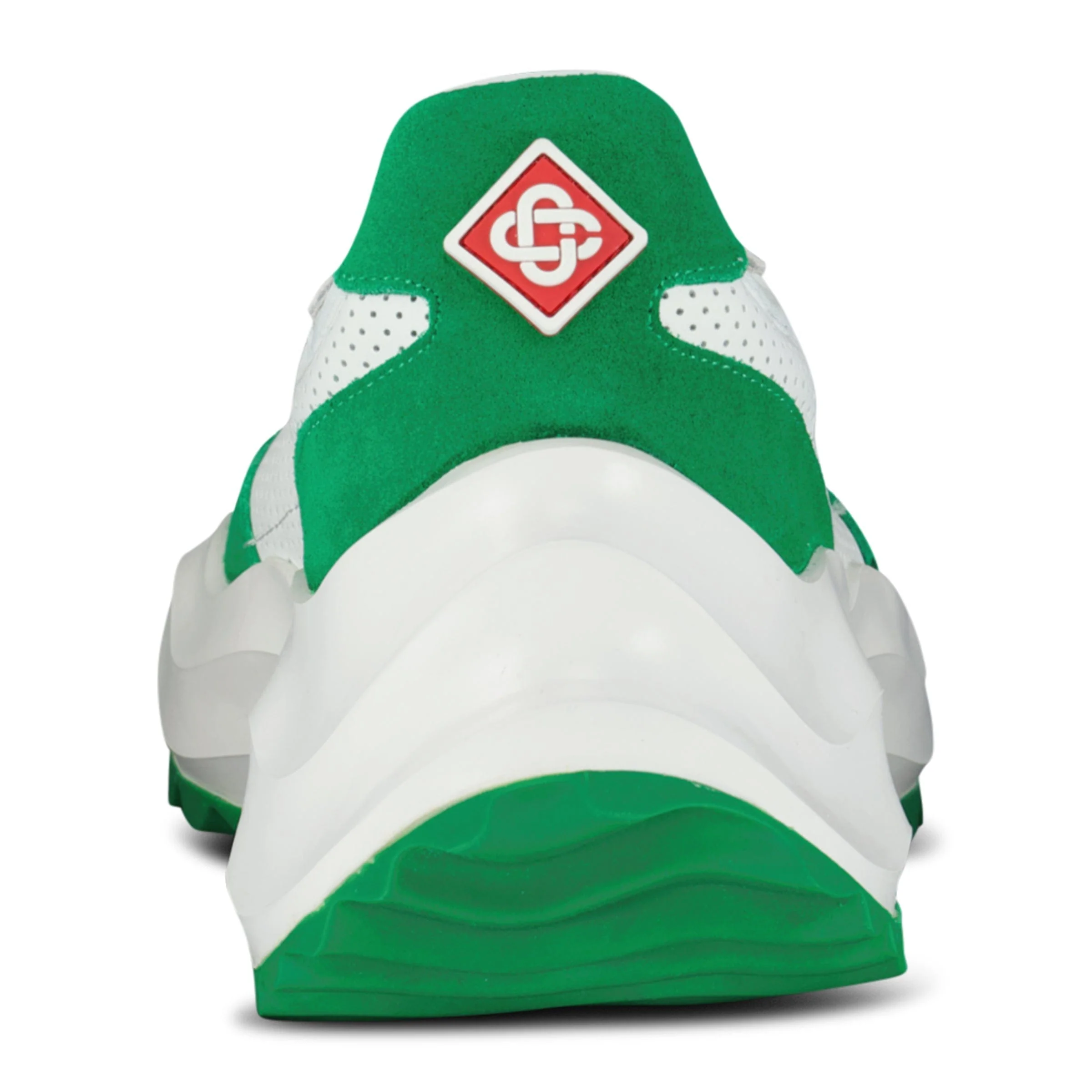 Casablanca Atlantis Chunky Sneakers White & Green - Image 4