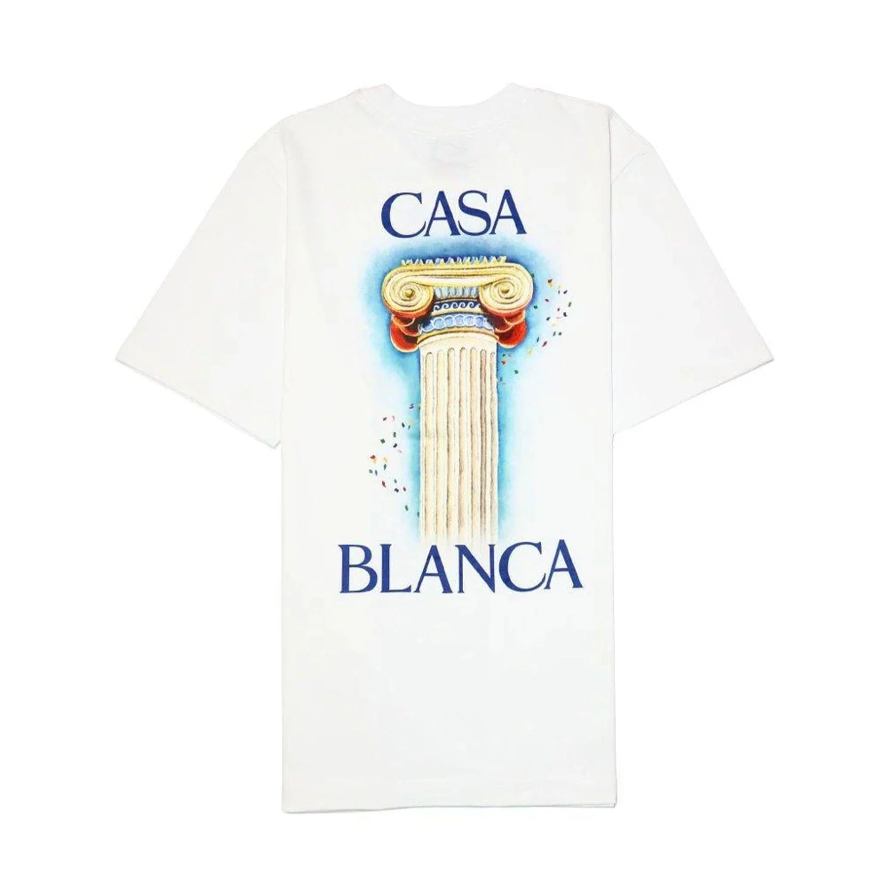 Casablanca La Colonne T-Shirt 'White' - Image 2
