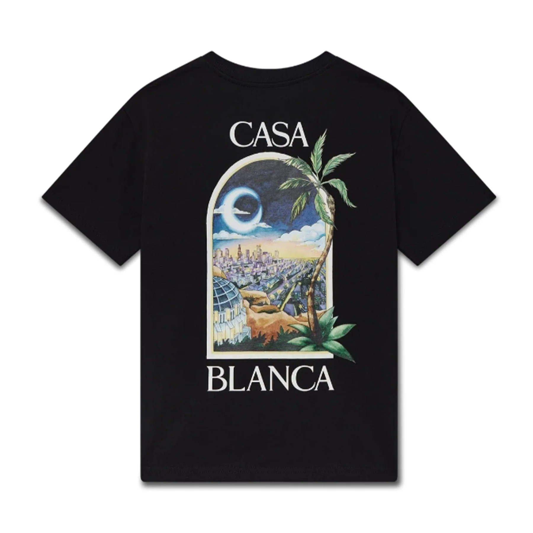 Casablanca LA Nights T-Shirt 'Black' - Image 2