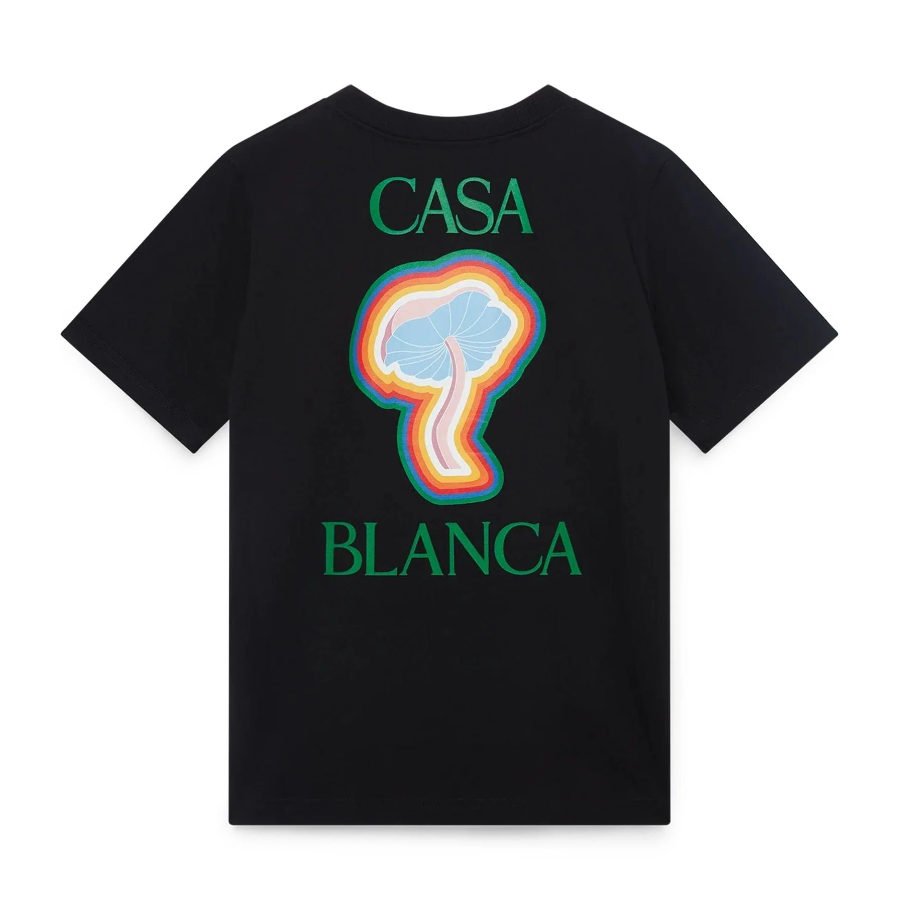 Casablanca Rainbow Mushroom T-Shirt 'Black' - Image 2