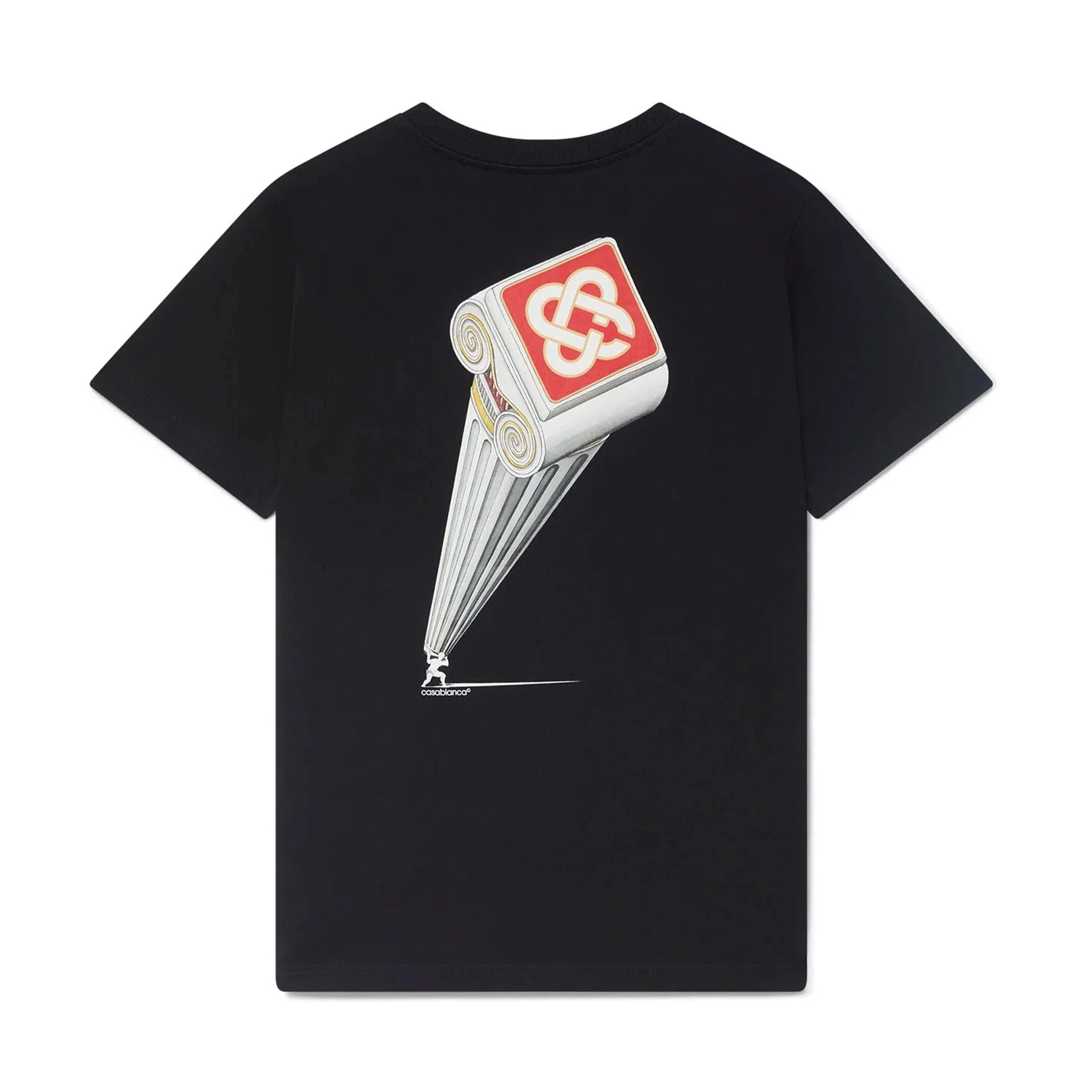 Casablanca Leaning Column T-Shirt 'Black' - Image 2