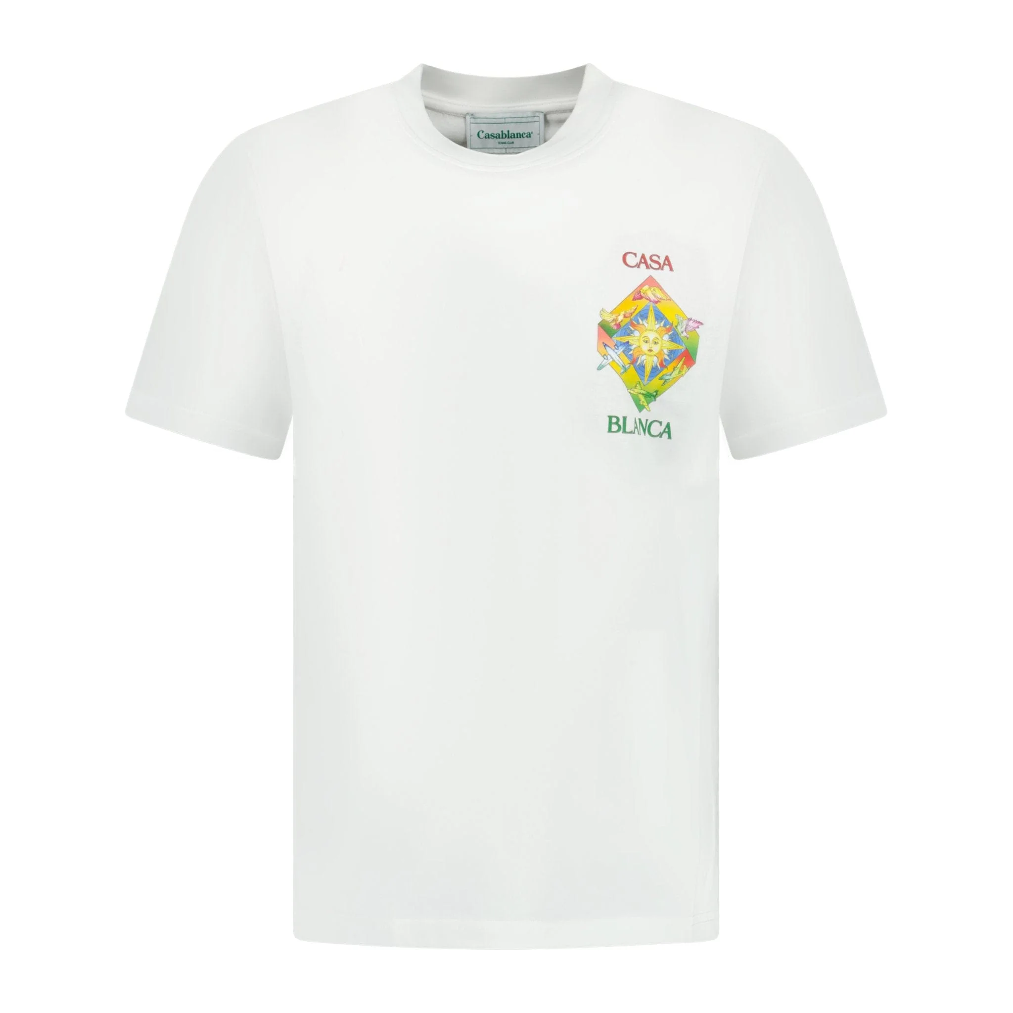Casablanca 'Les Elements' T-Shirt White - Image 2