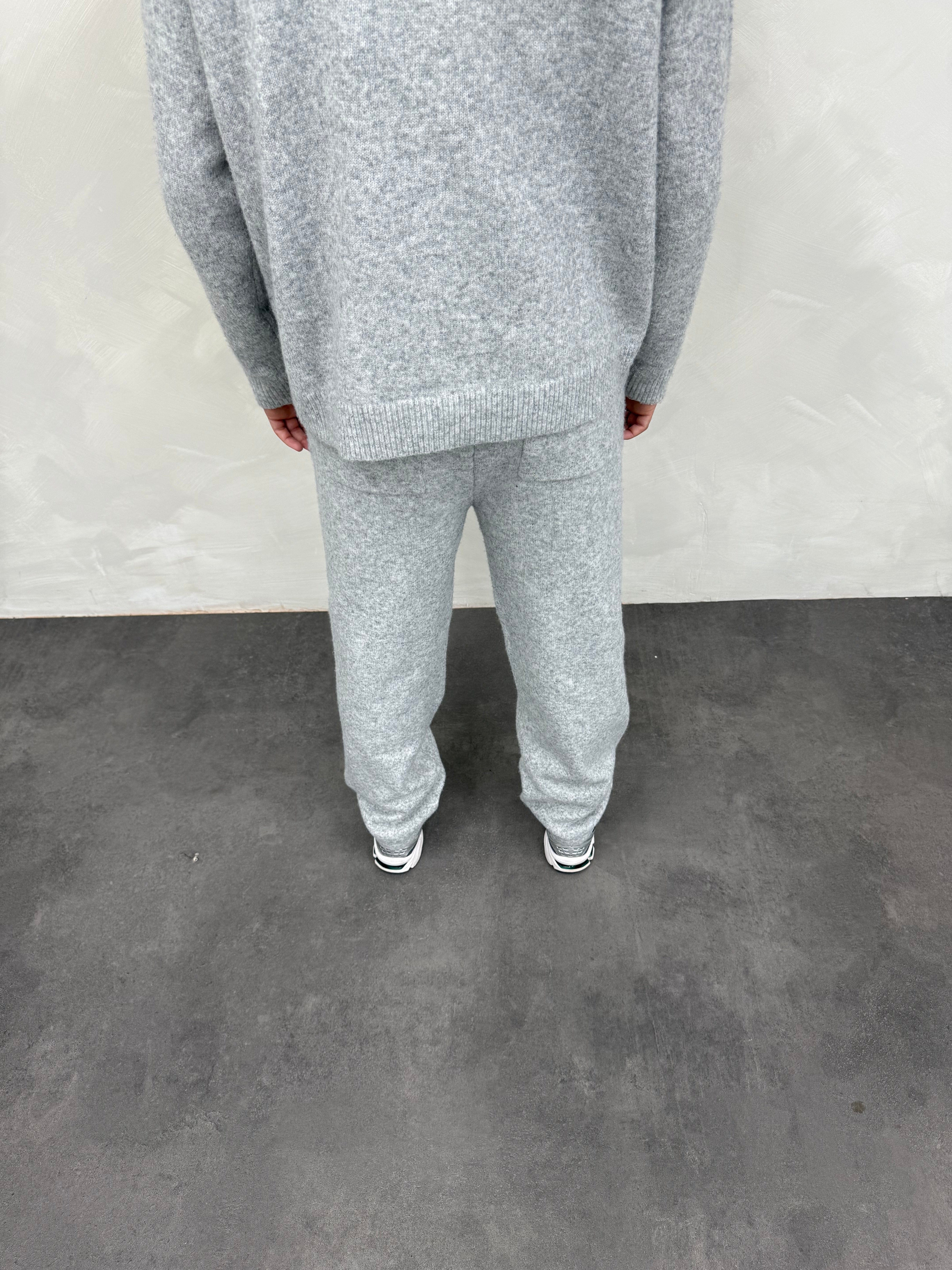 Cardair CD Logo Knit Joggers - Grey - Image 5