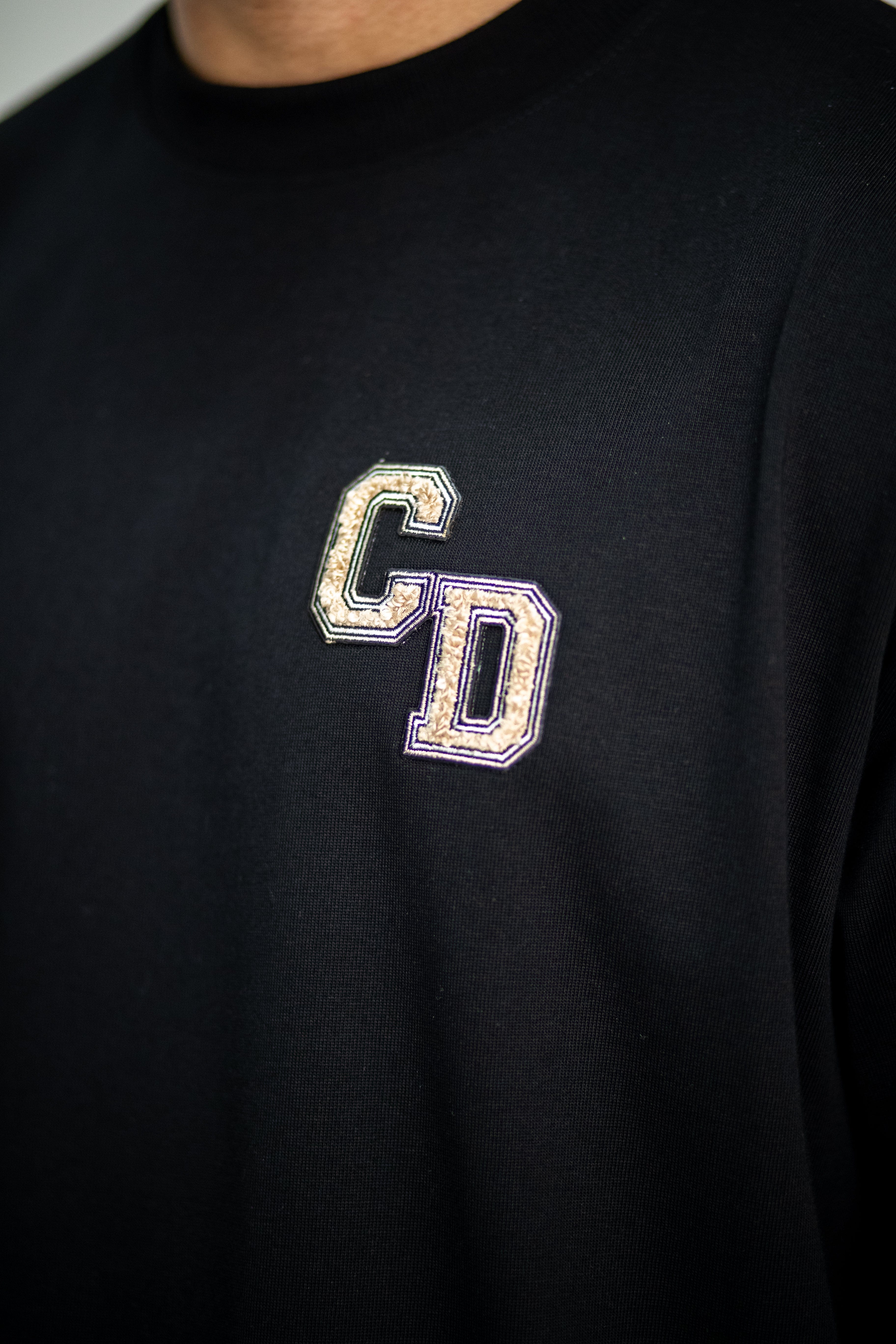 Cardair CD Logo T Shirt - Black - Image 4