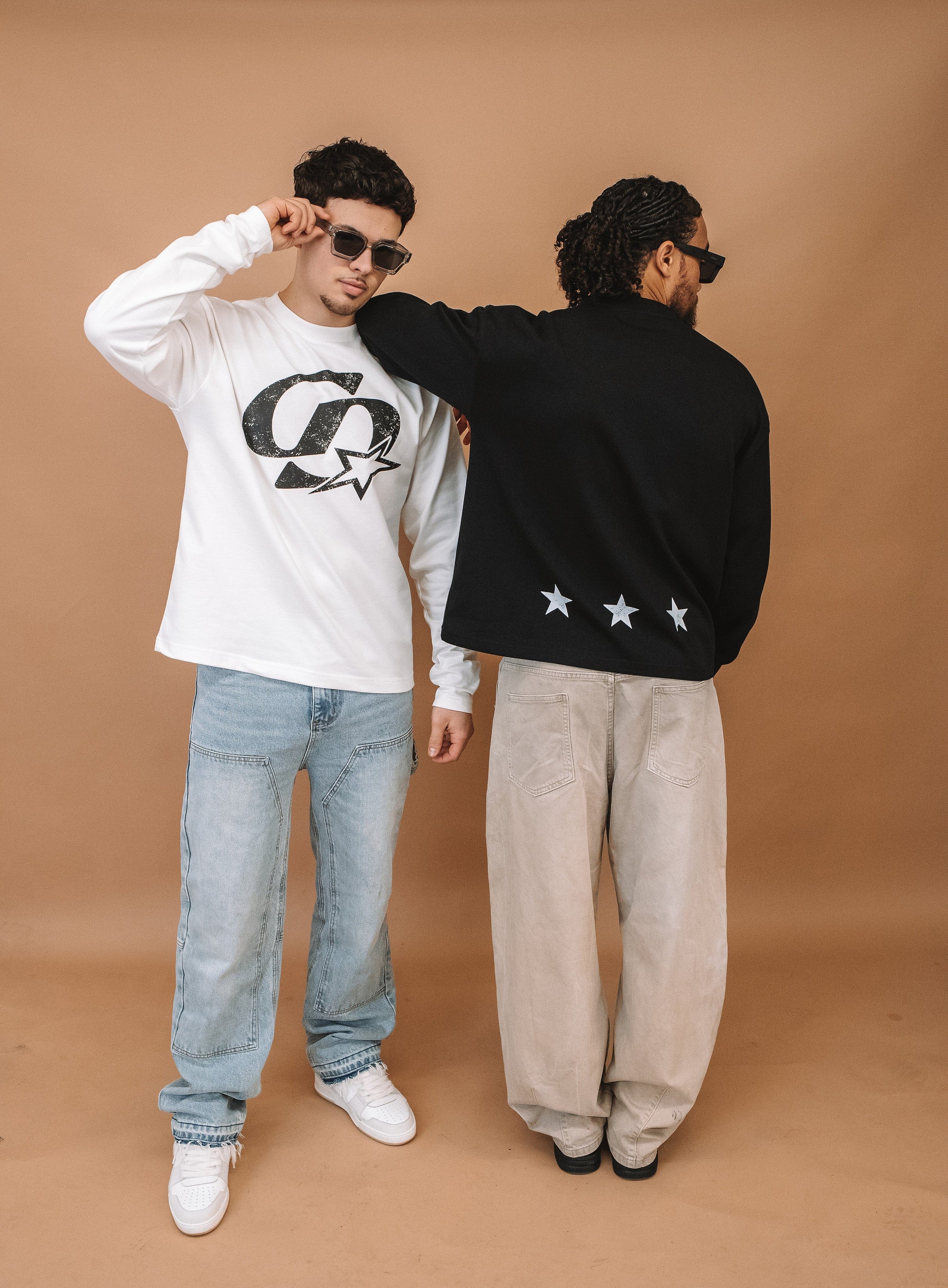 Cardair CD Star Long Sleeve T Shirt - Black - Image 3