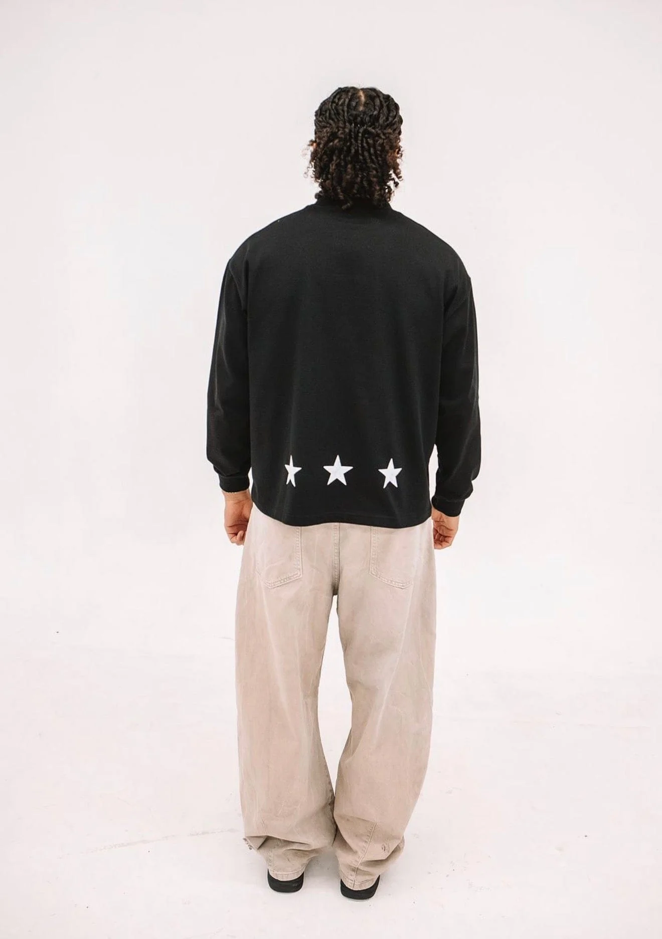 Cardair CD Star Long Sleeve T Shirt - Black - Image 4