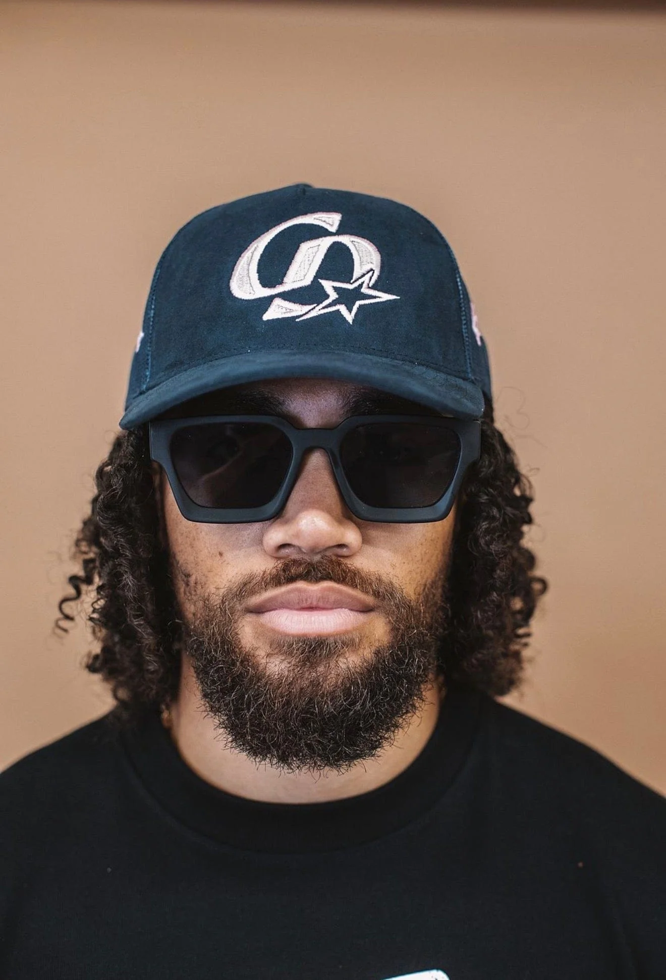 Cardair CD Star Suede Trucker - Navy/Pink - Image 3