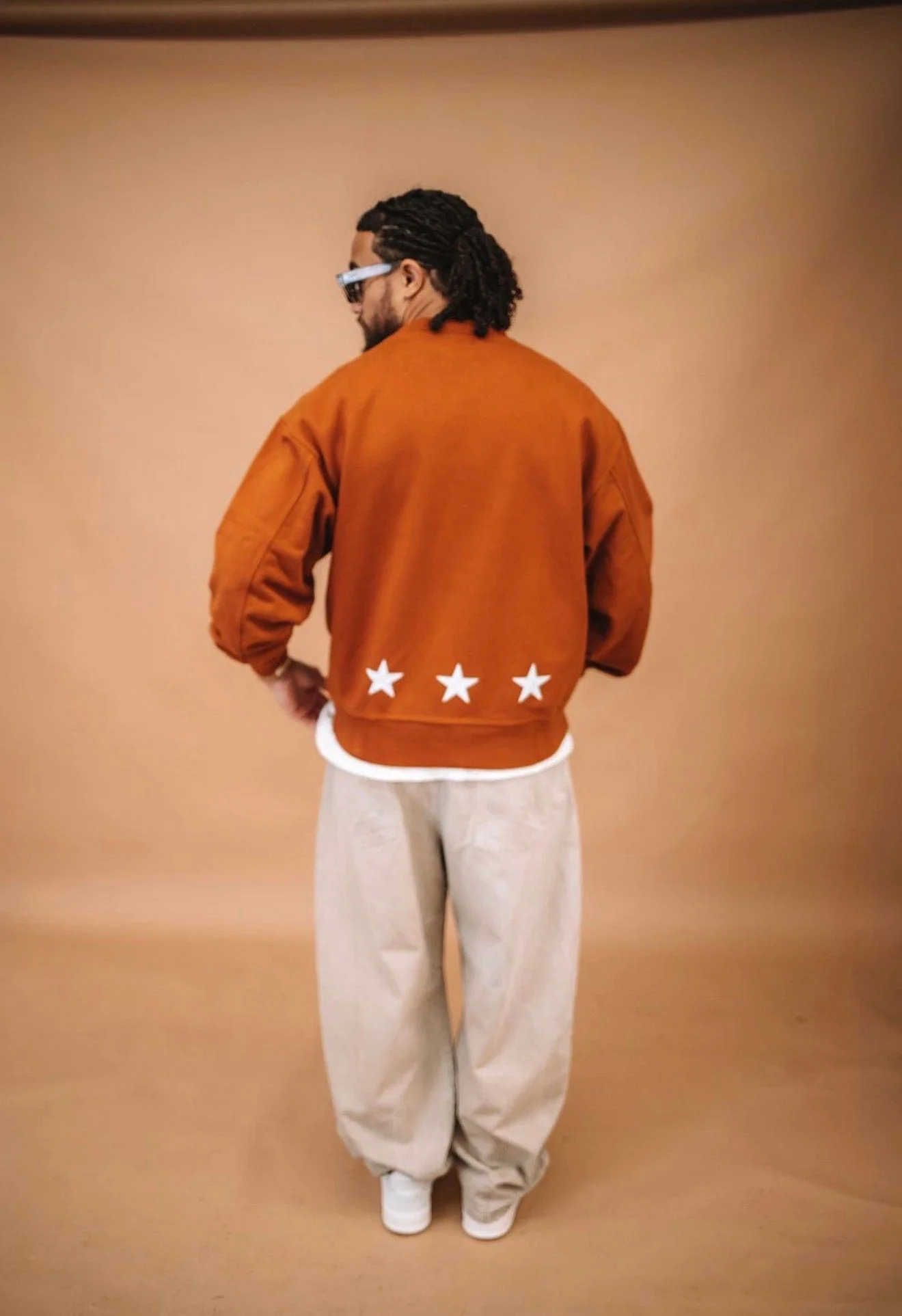 Cardair CD Star Sweatshirt - Burnt Orange - Image 3