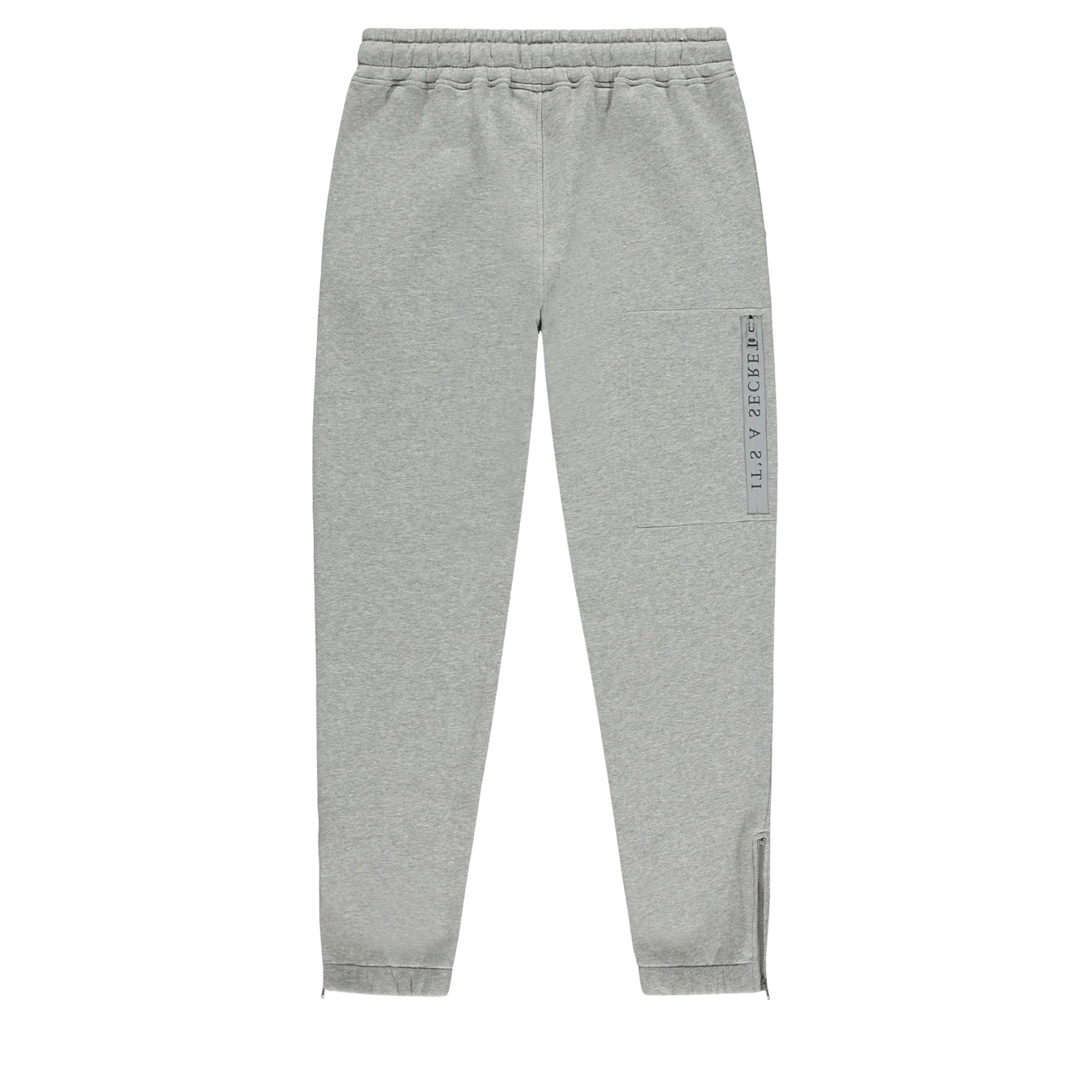 Trapstar Chenille Decoded Hooded Tracksuit - Grey Revolution Edition - Image 2