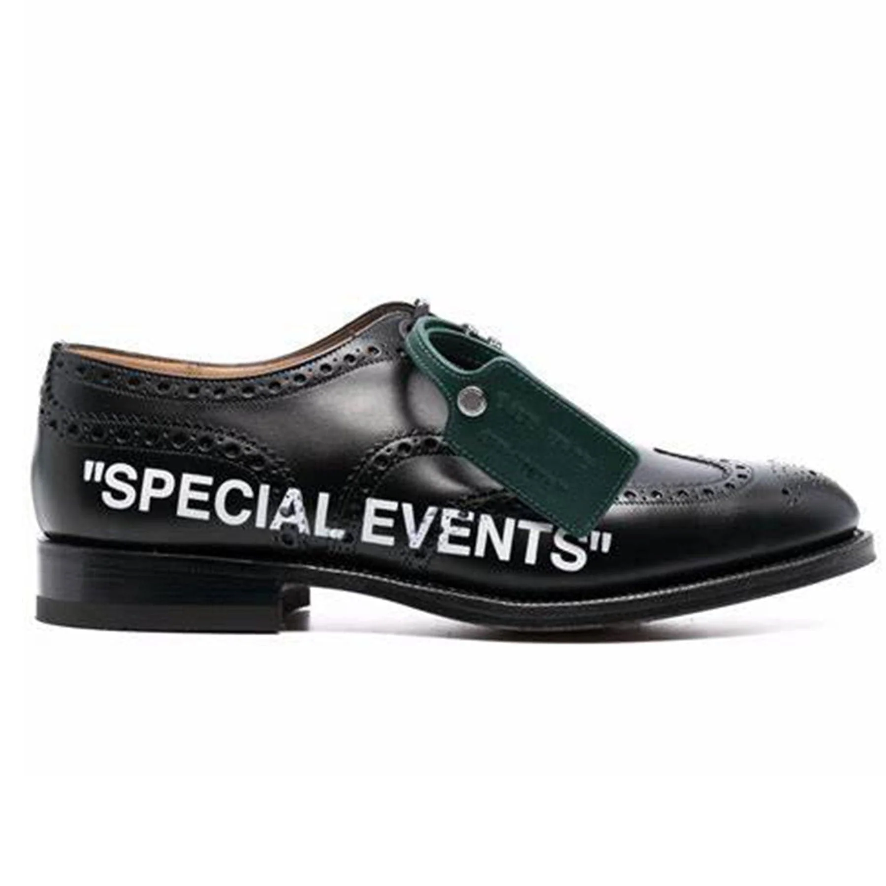 Church's x Off-White Burwood Flat Brogues "Special Events" - Image 2