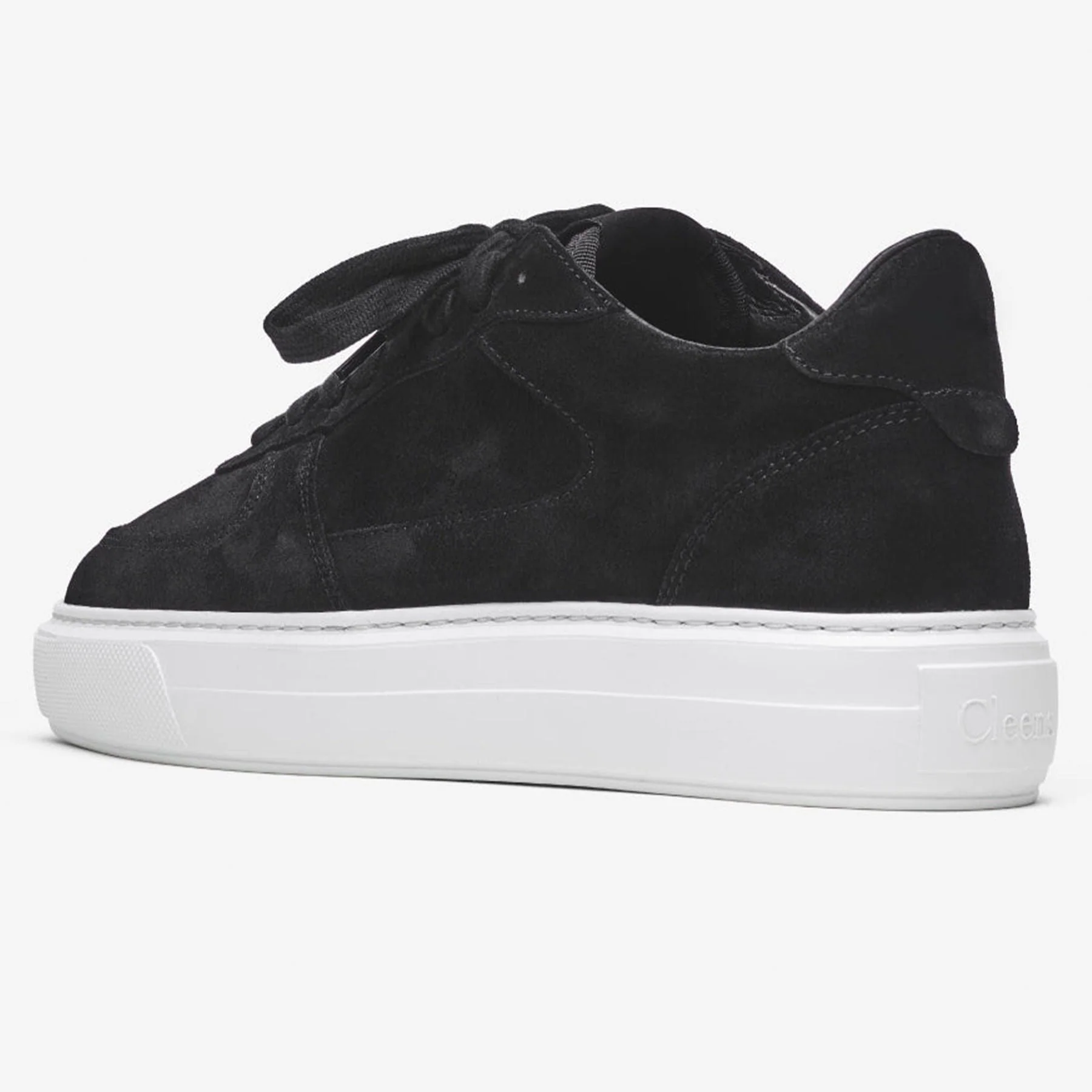 Cleens Court Trainer 'Black Suede' - Image 3