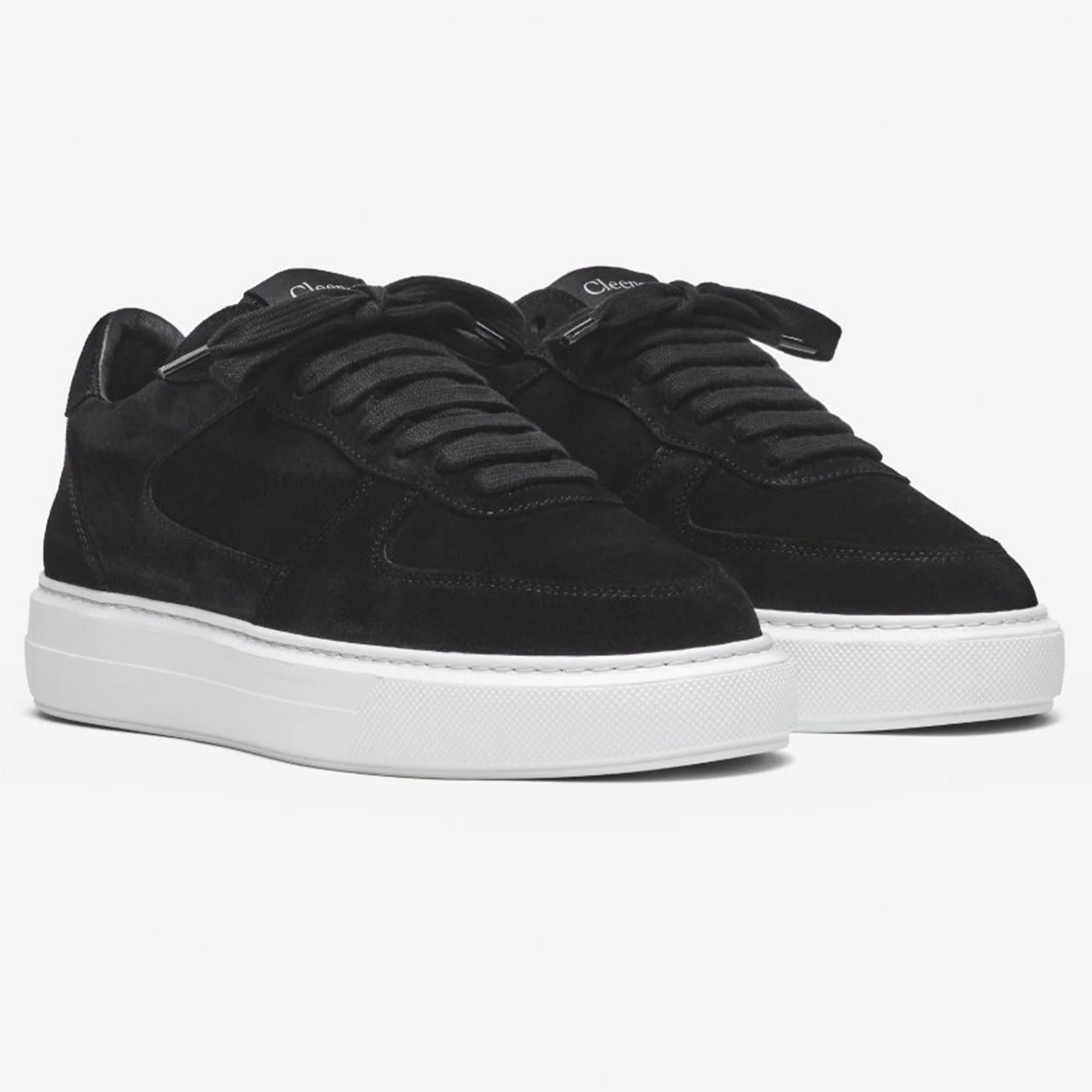 Cleens Court Trainer 'Black Suede' - Image 5