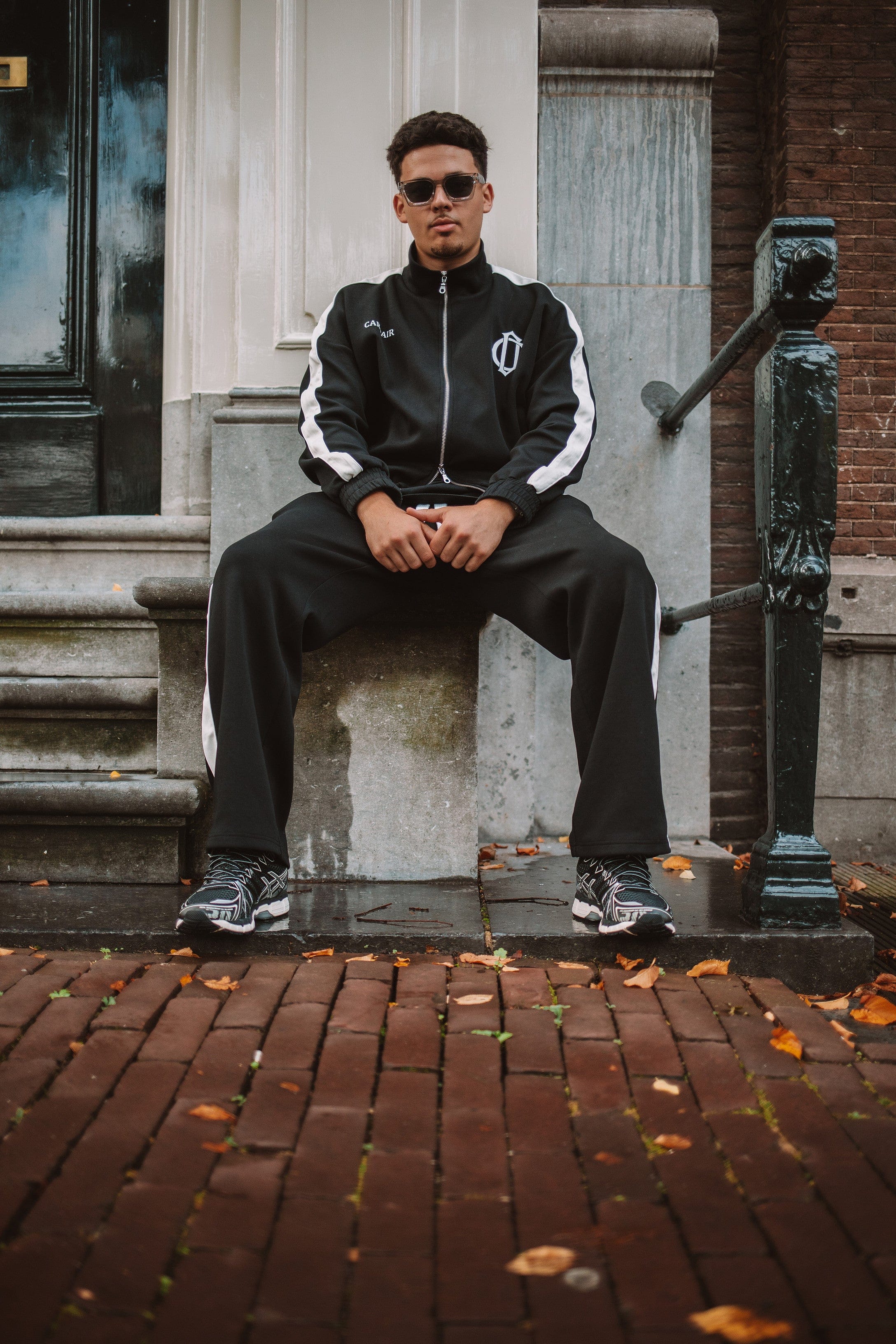 Cardair Club Emblem Track Pants - Black - Image 5
