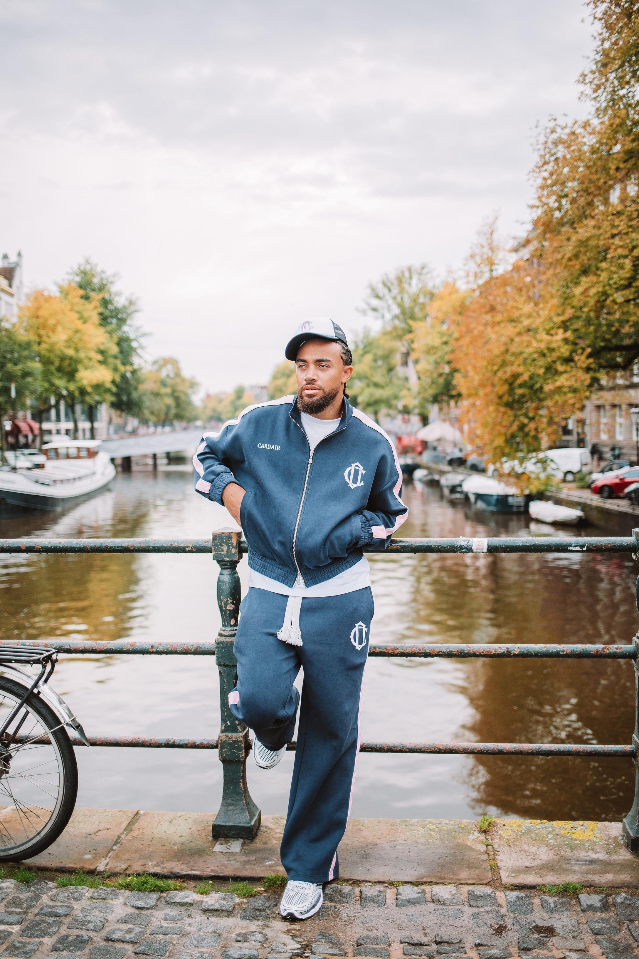 Cardair Club Emblem Track Pants - Navy - Image 3