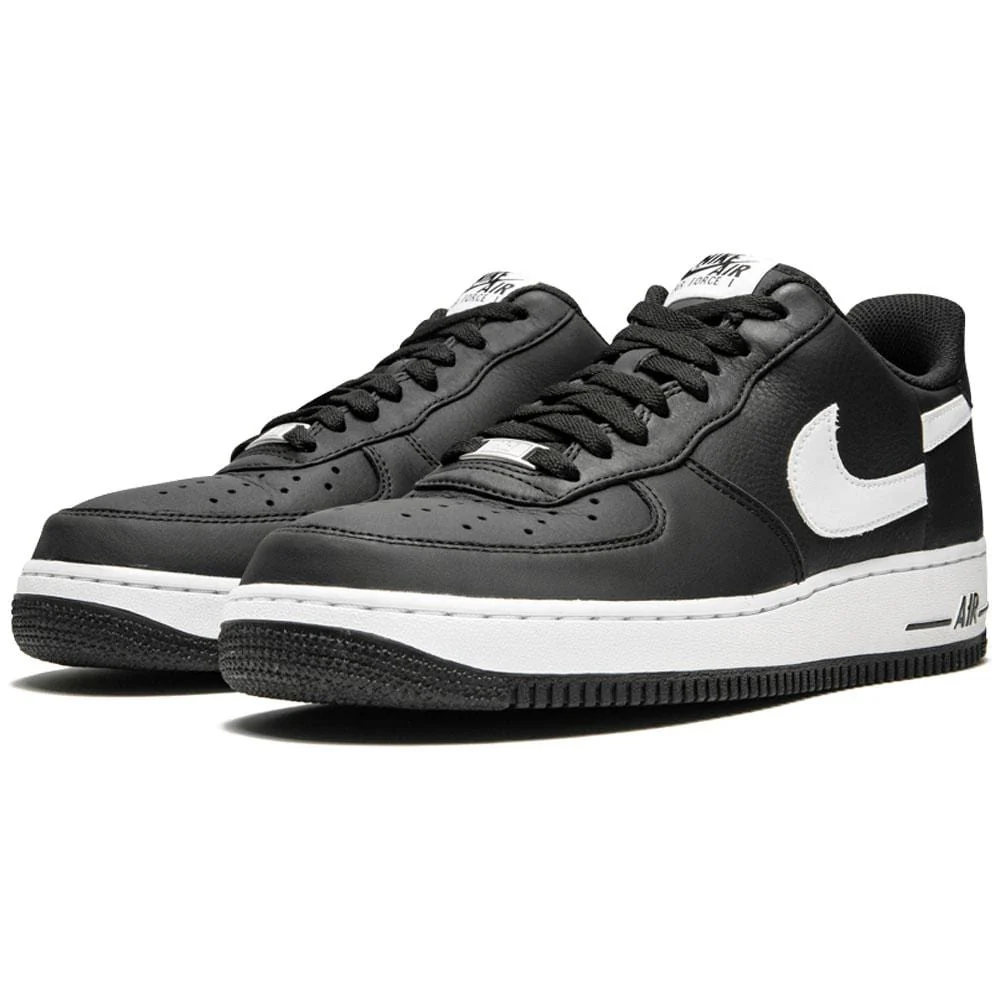 Supreme x Comme des Garcons x Nike Air Force 1 Low Black White - Image 2