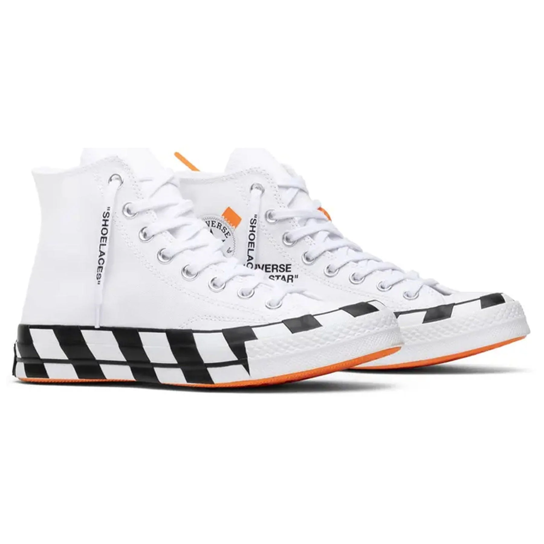 Off-White x Converse Chuck 70 Stripe 'White' - Image 3