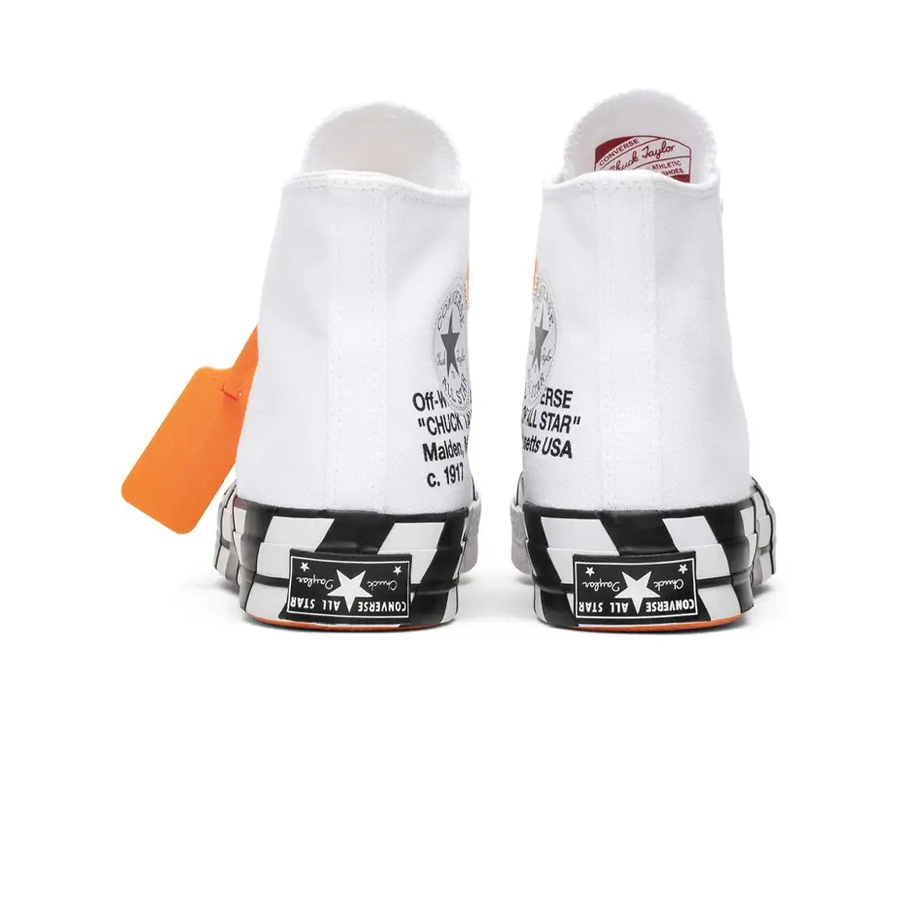 Off-White x Converse Chuck 70 Stripe 'White' - Image 4
