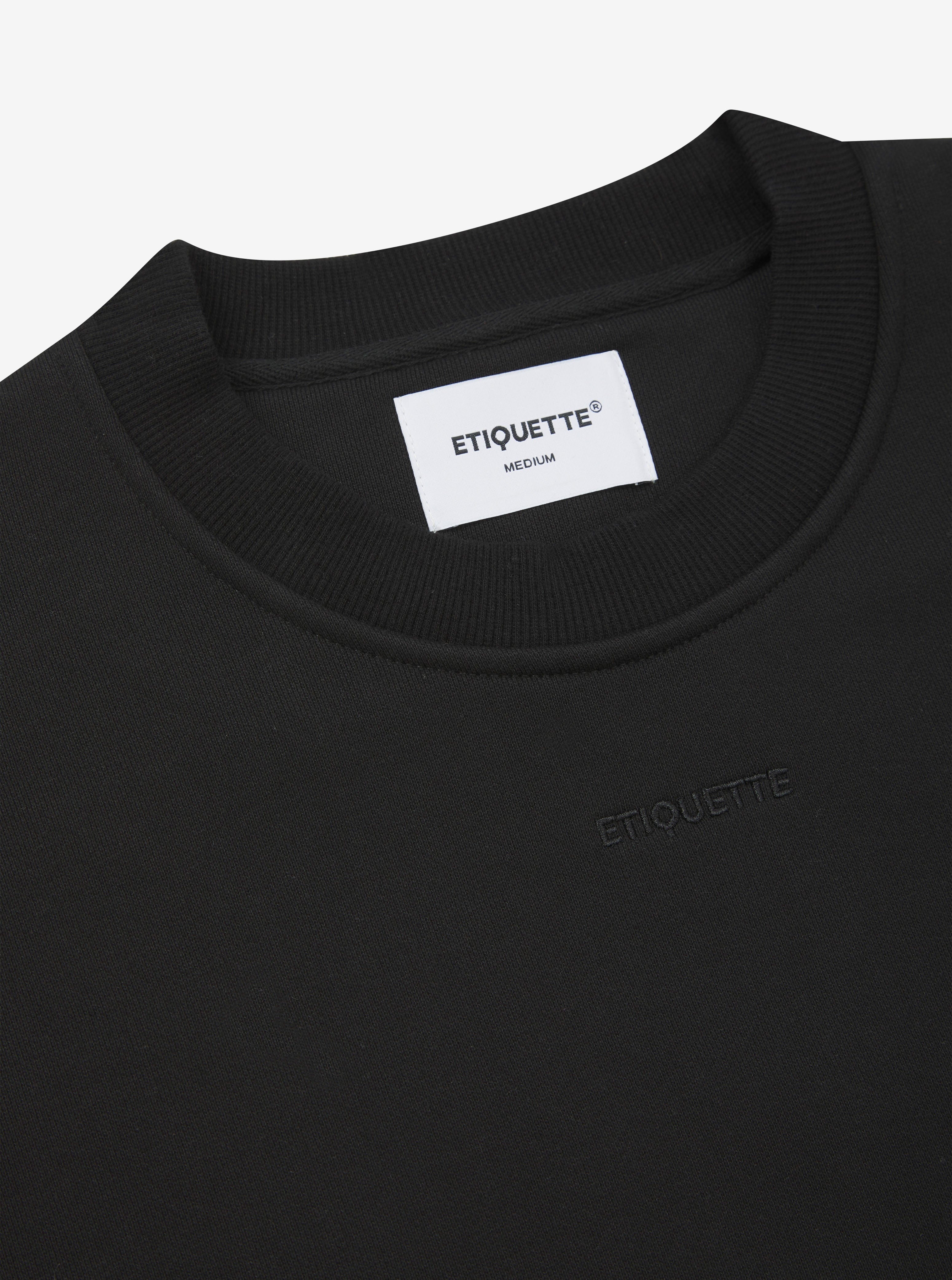 Etiquette Core Crew 'Black' - Image 4