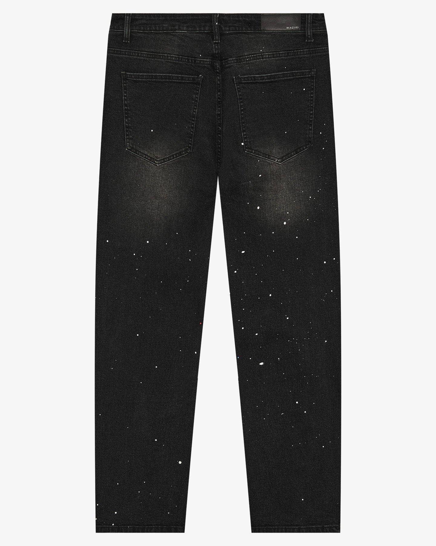 Magiri Core Painted Straight Jeans 'Black' - Image 2