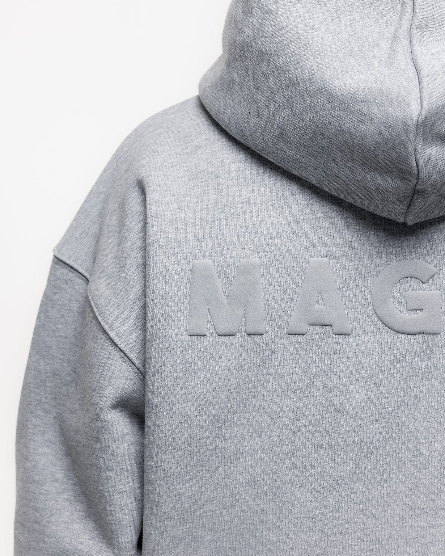 Magiri Core Puff Printed Hoodie 'Grey' - Image 6