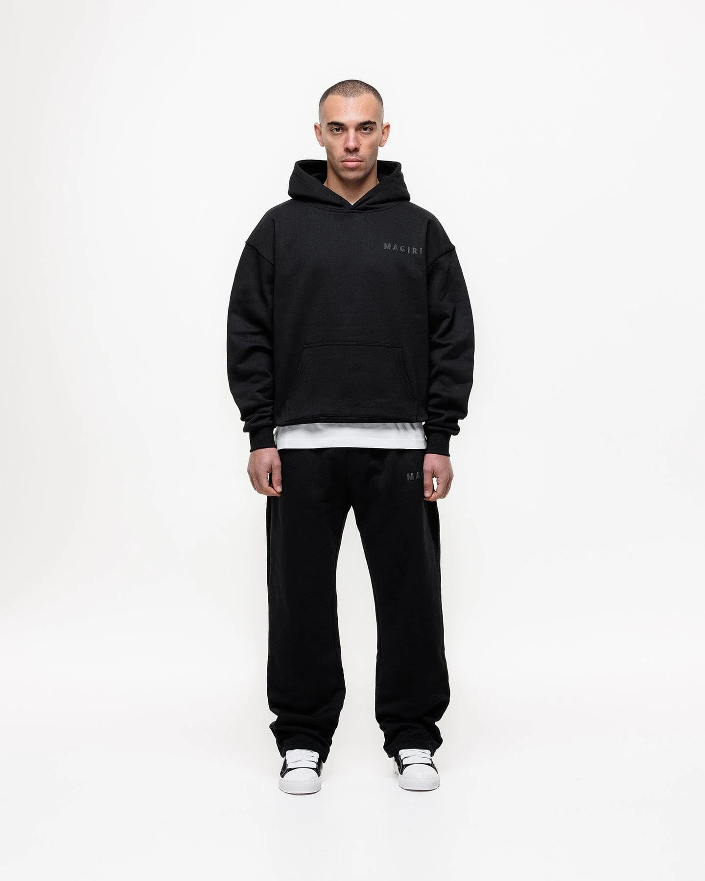 Magiri Core Puff Printed Joggers 'Black' - Image 3