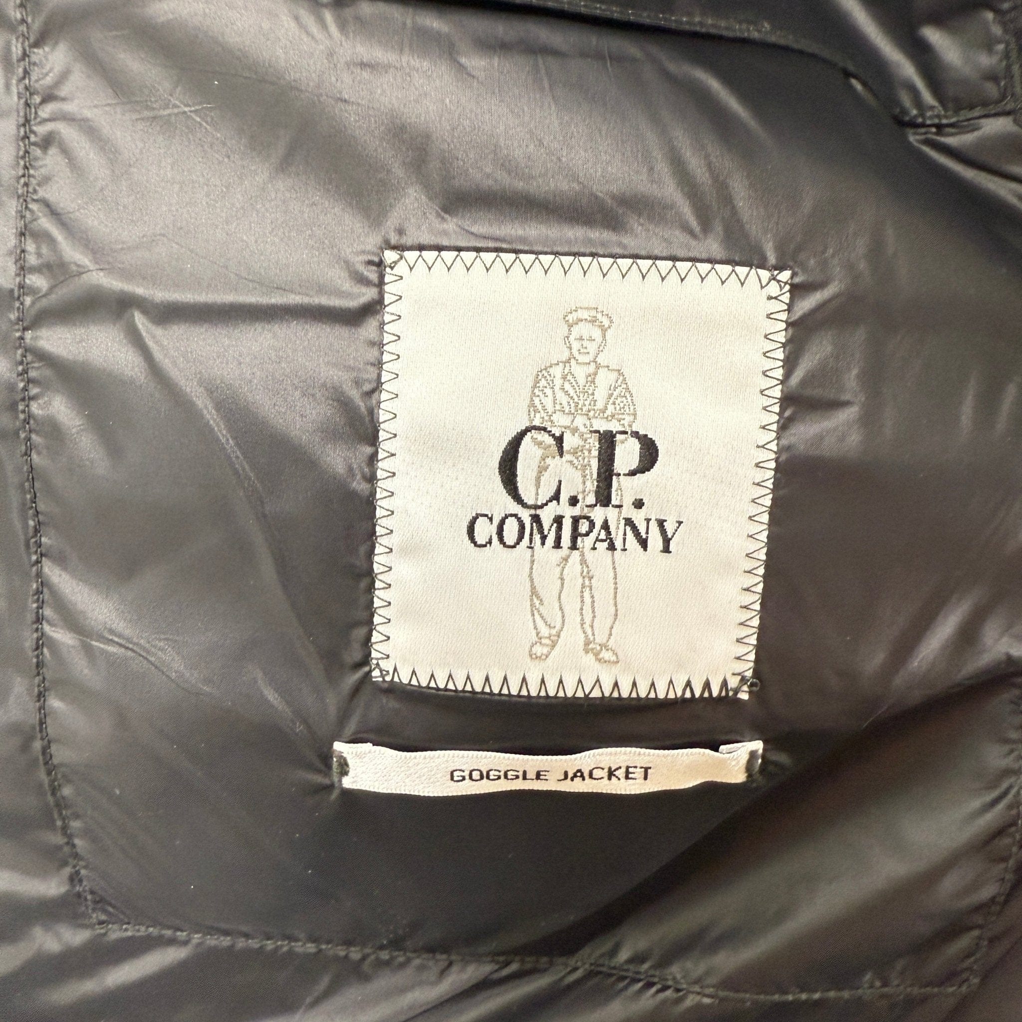 CP Company D.D. Padded Goggle Down Jacket Black - Image 6