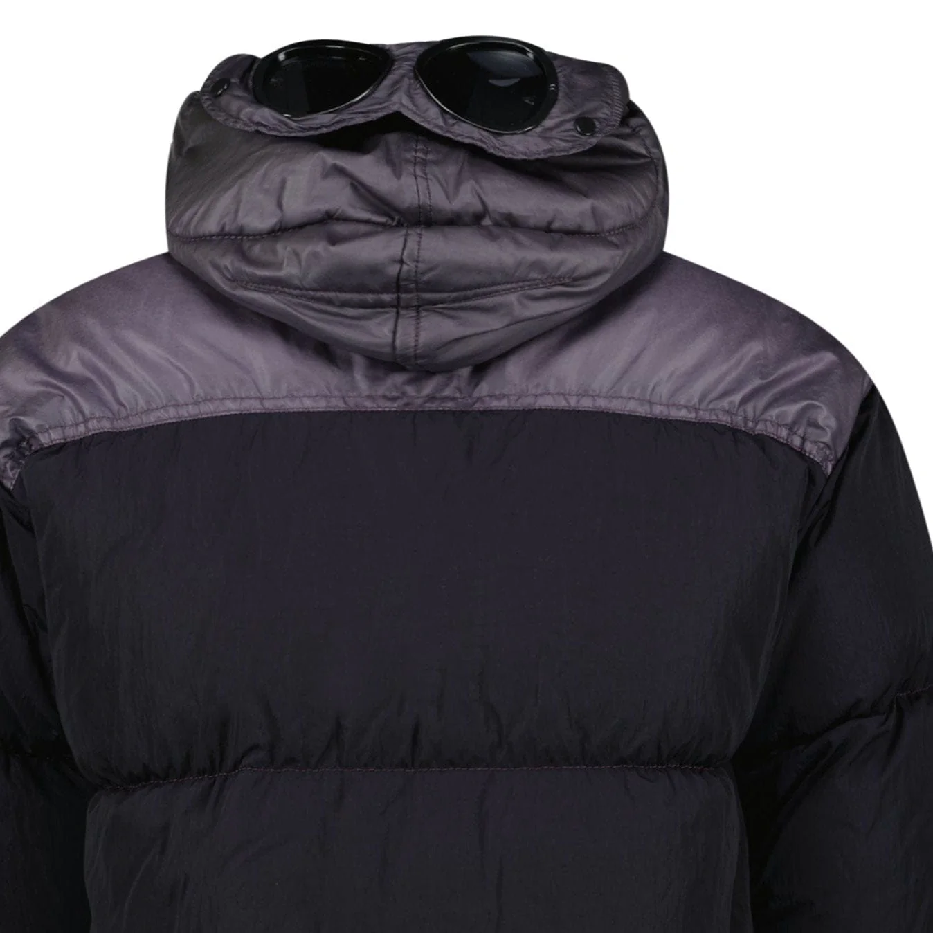 CP Company Eco Chrome R Mixed Goggle Down Jacket Nightshade - Image 3