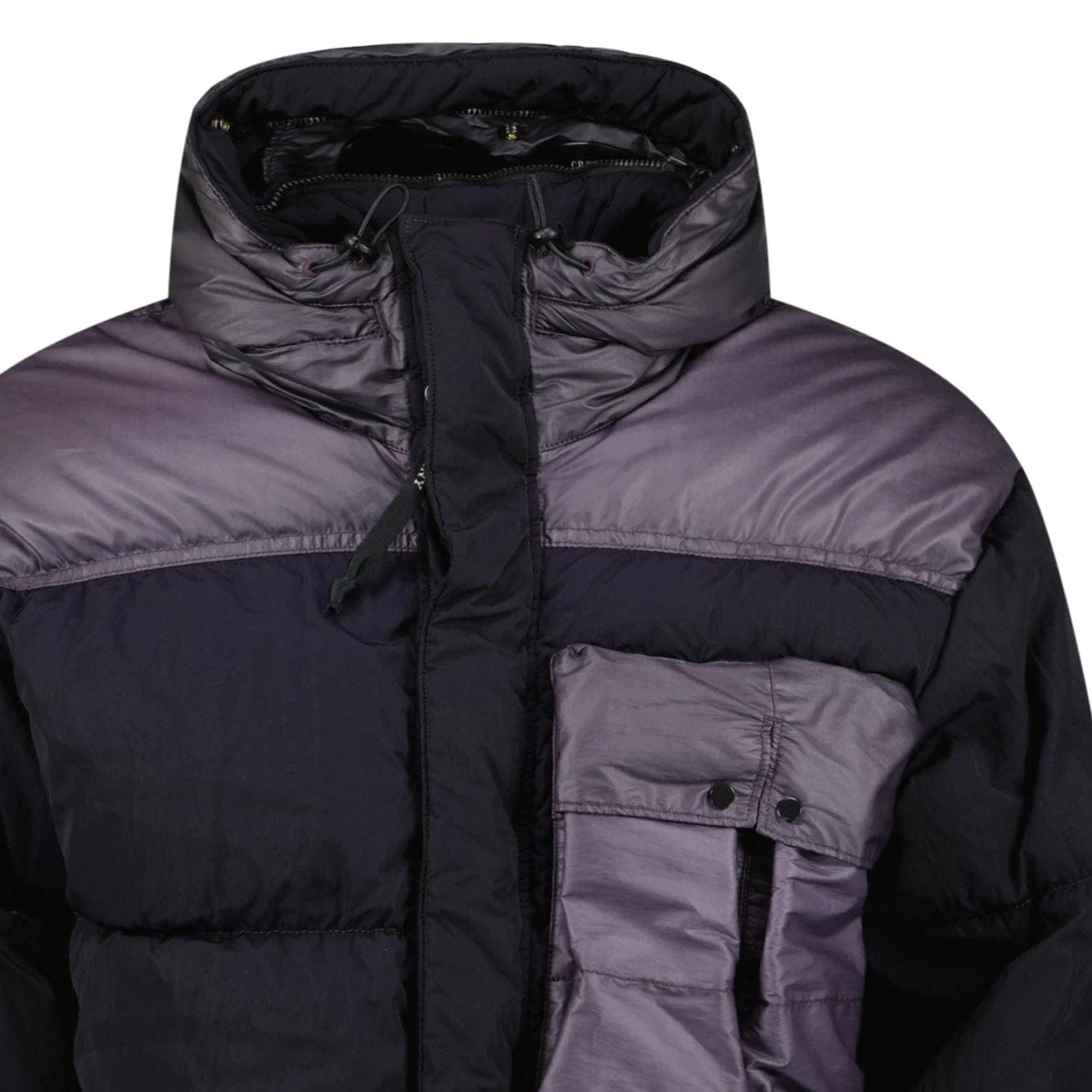 CP Company Eco Chrome R Mixed Goggle Down Jacket Nightshade - Image 4