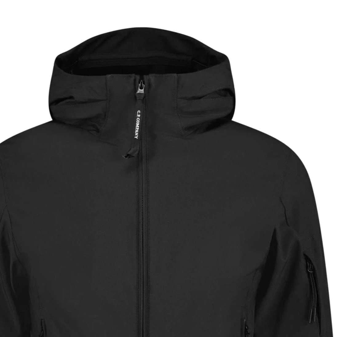 CP Company Softshell Arm Lens Jacket Black - Image 3