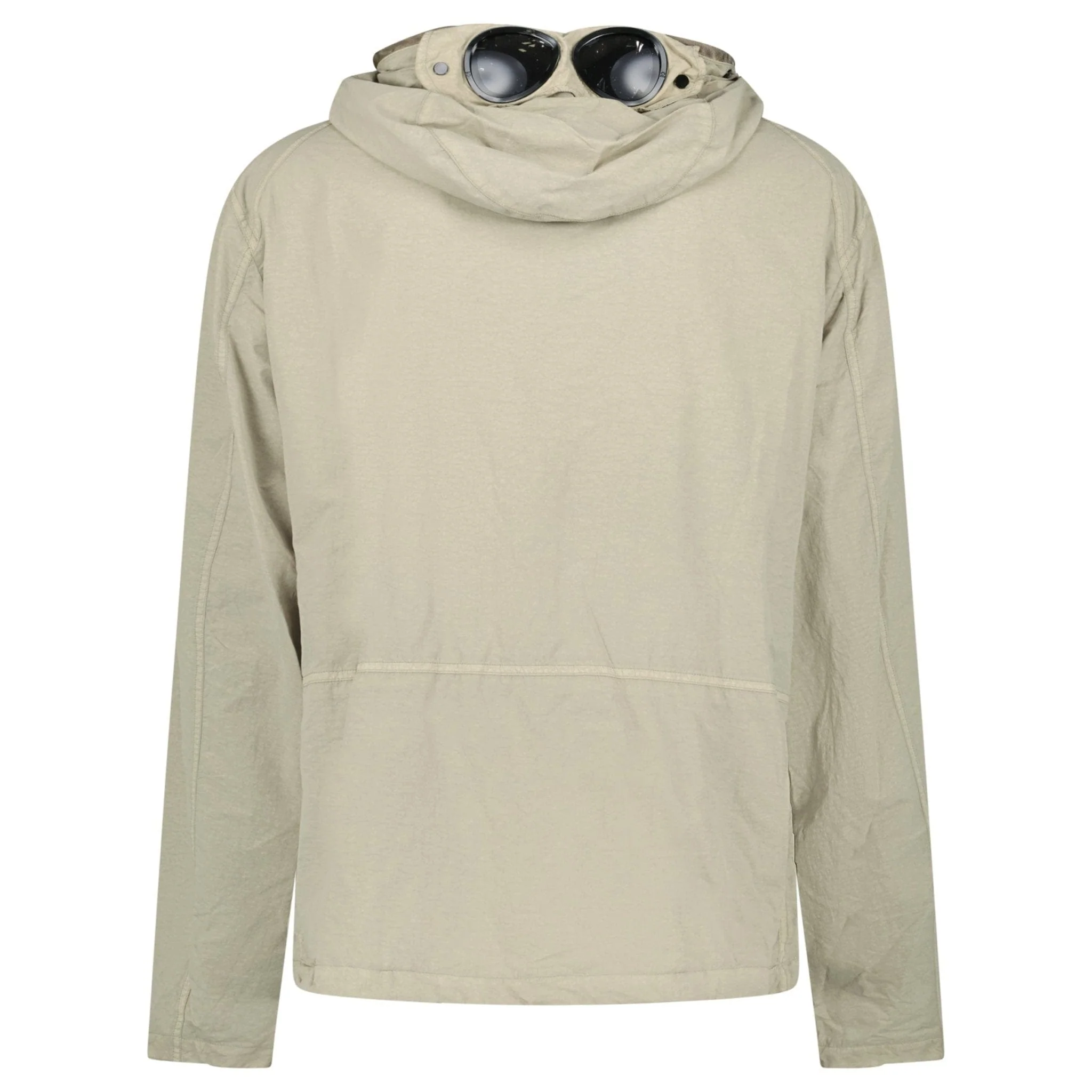 CP Company Vintage Khaki Flatt Nylon Goggle Jacket - Image 4
