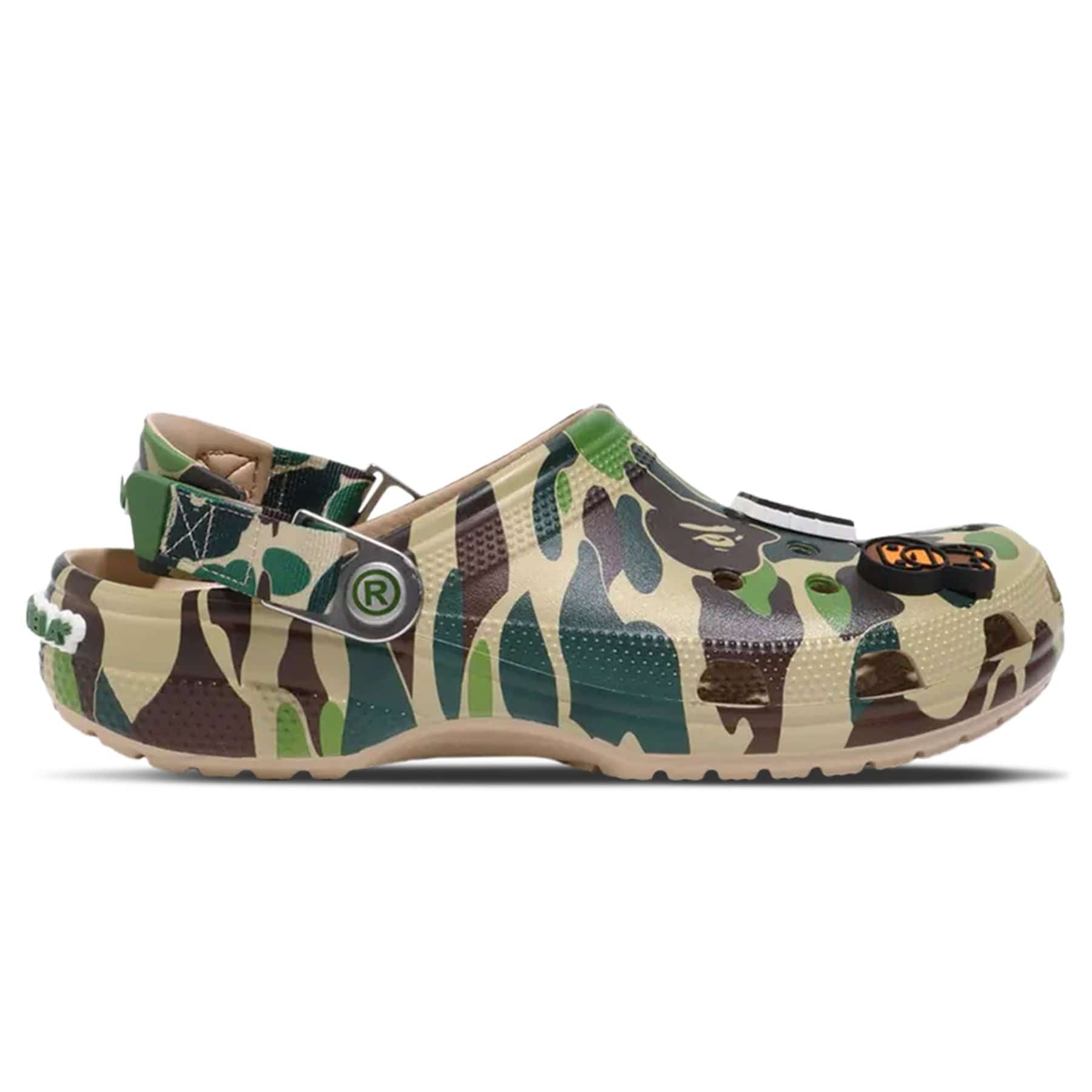 Bape x Classic Clog 'ABC Camo - Green' - Image 2