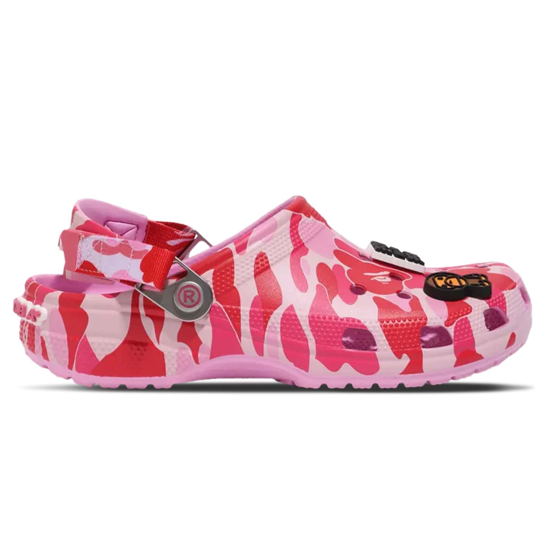 Bape x Classic Clog 'ABC Camo - Pink' - Image 2