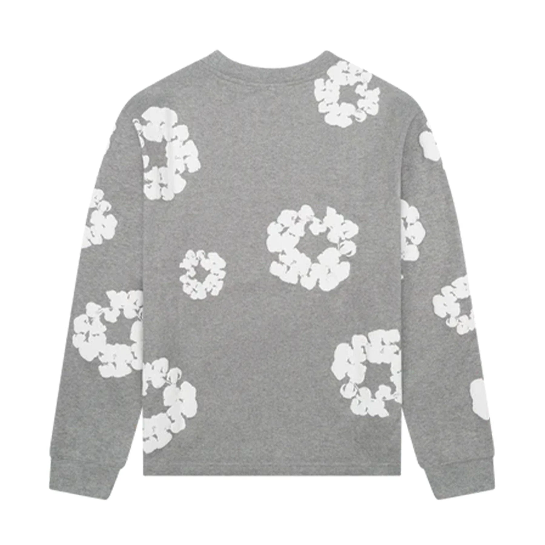 Denim Tears The Cotton Wreath Long Sleeve Tee 'Grey' - Image 2