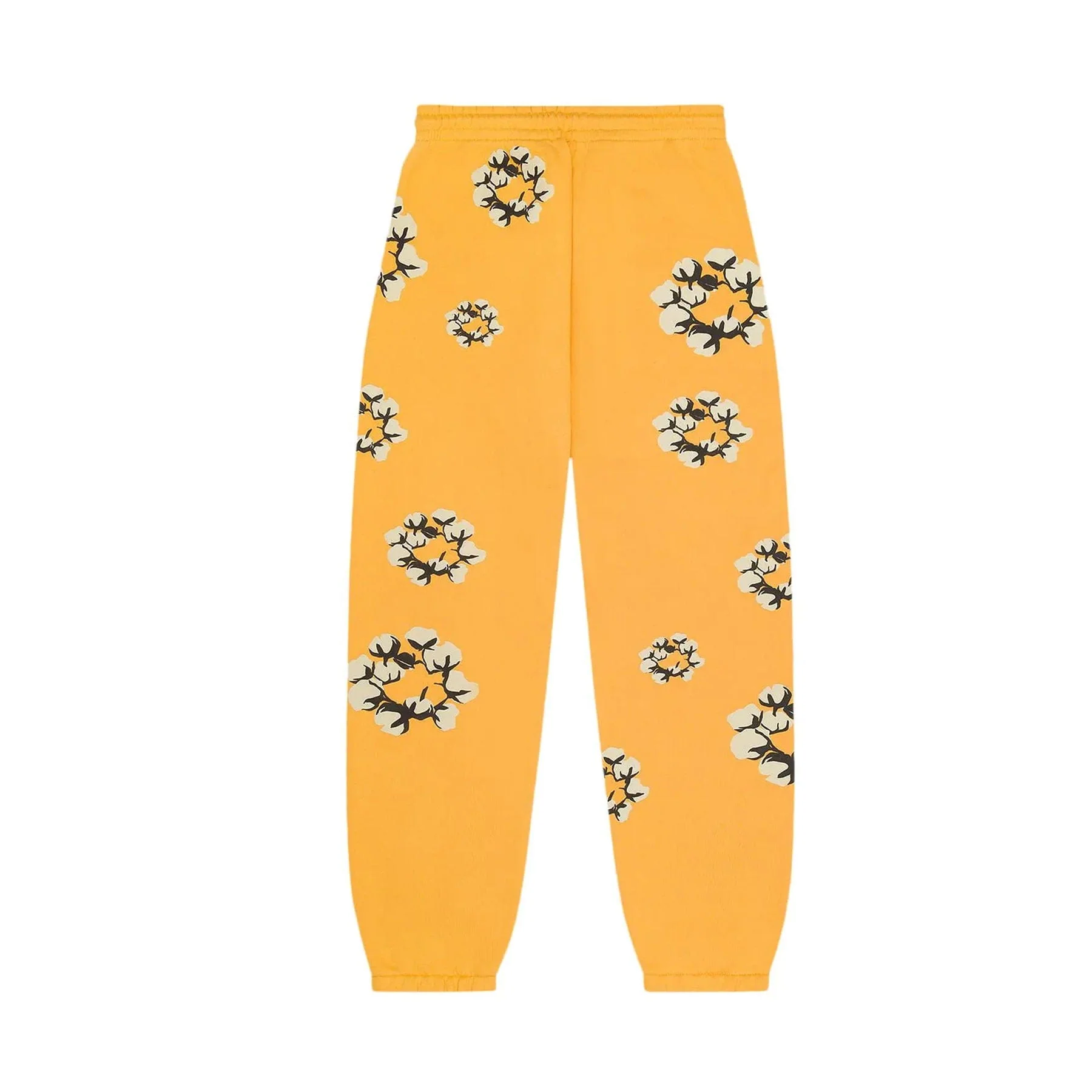Denim Tears x Cactus Plant Flea Market Cactus Tears Wreath Sweatpants 'Yellow' - Image 2