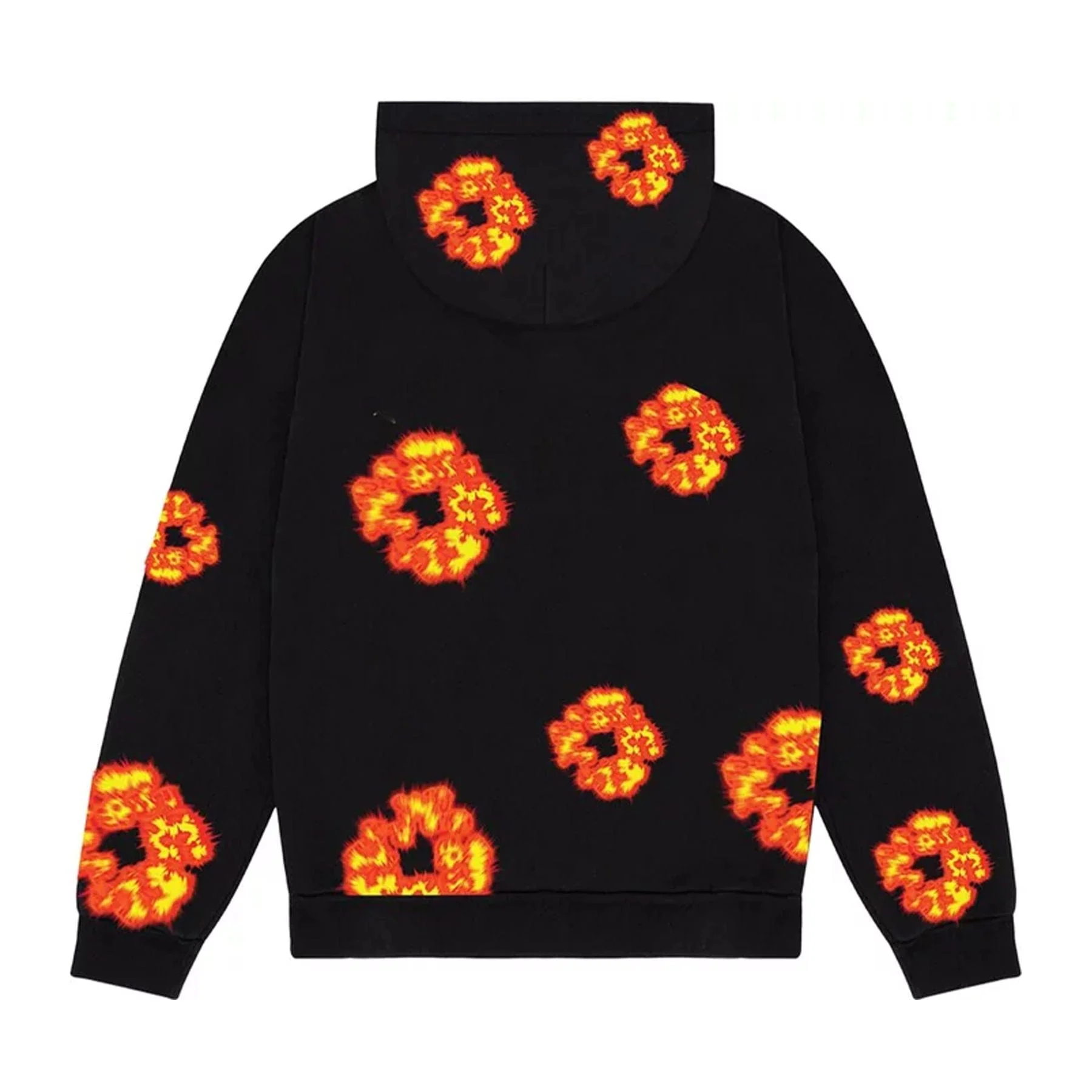Denim Tears x Offset Wreath Hoodie 'Black' - Image 2