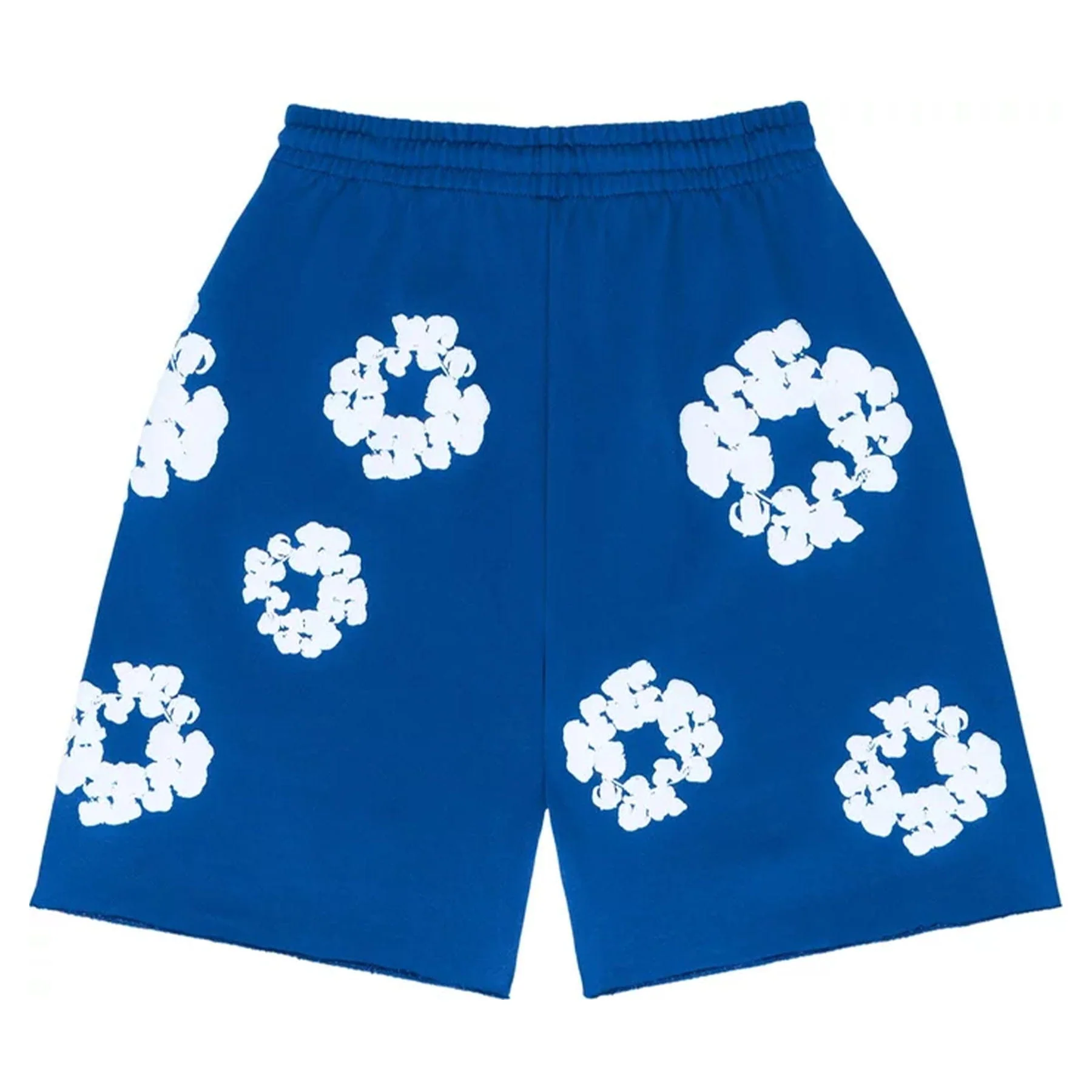 Denim Tears The Cotton Wreath Shorts 'Blue' - Image 2