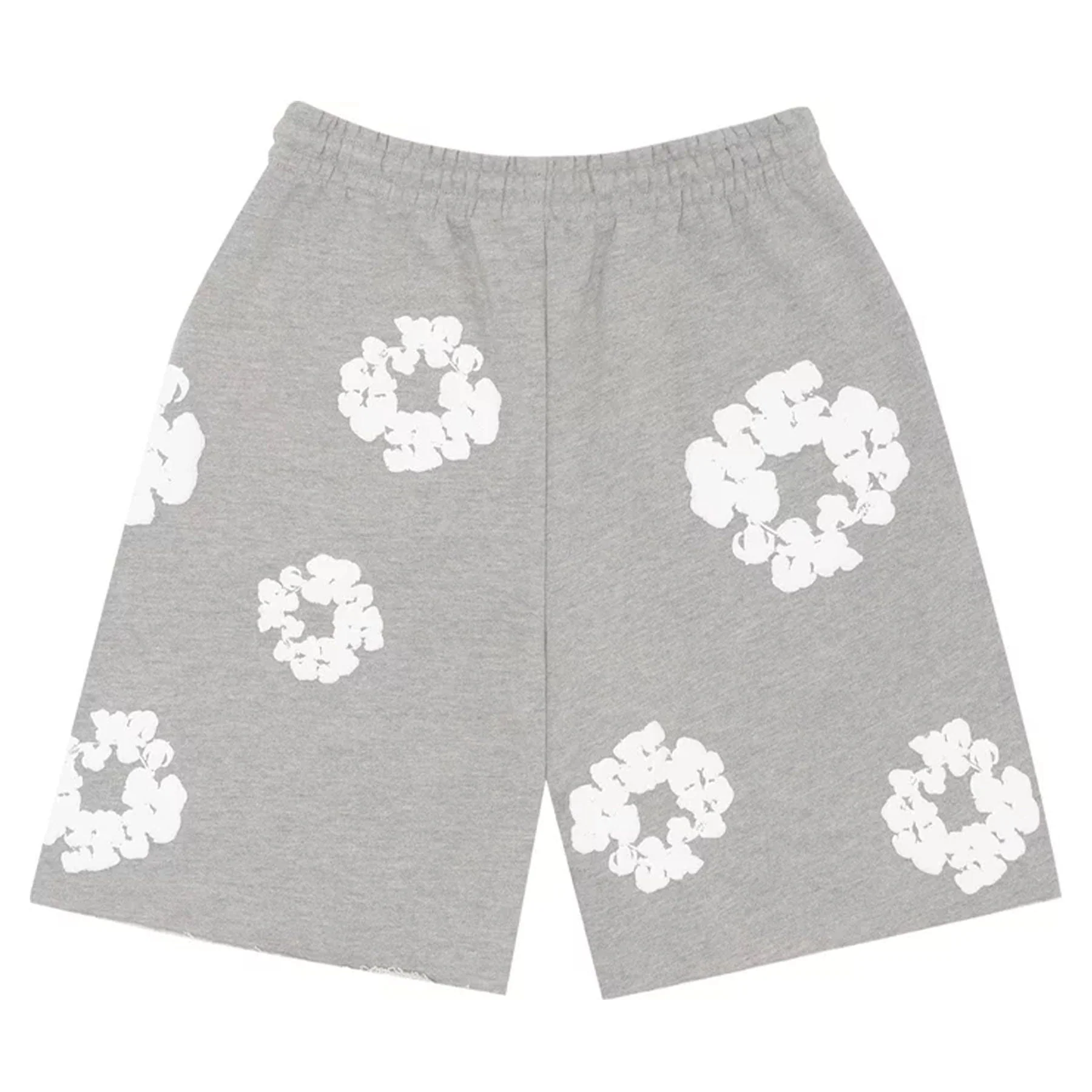 Denim Tears The Cotton Wreath Shorts 'Grey' - Image 2