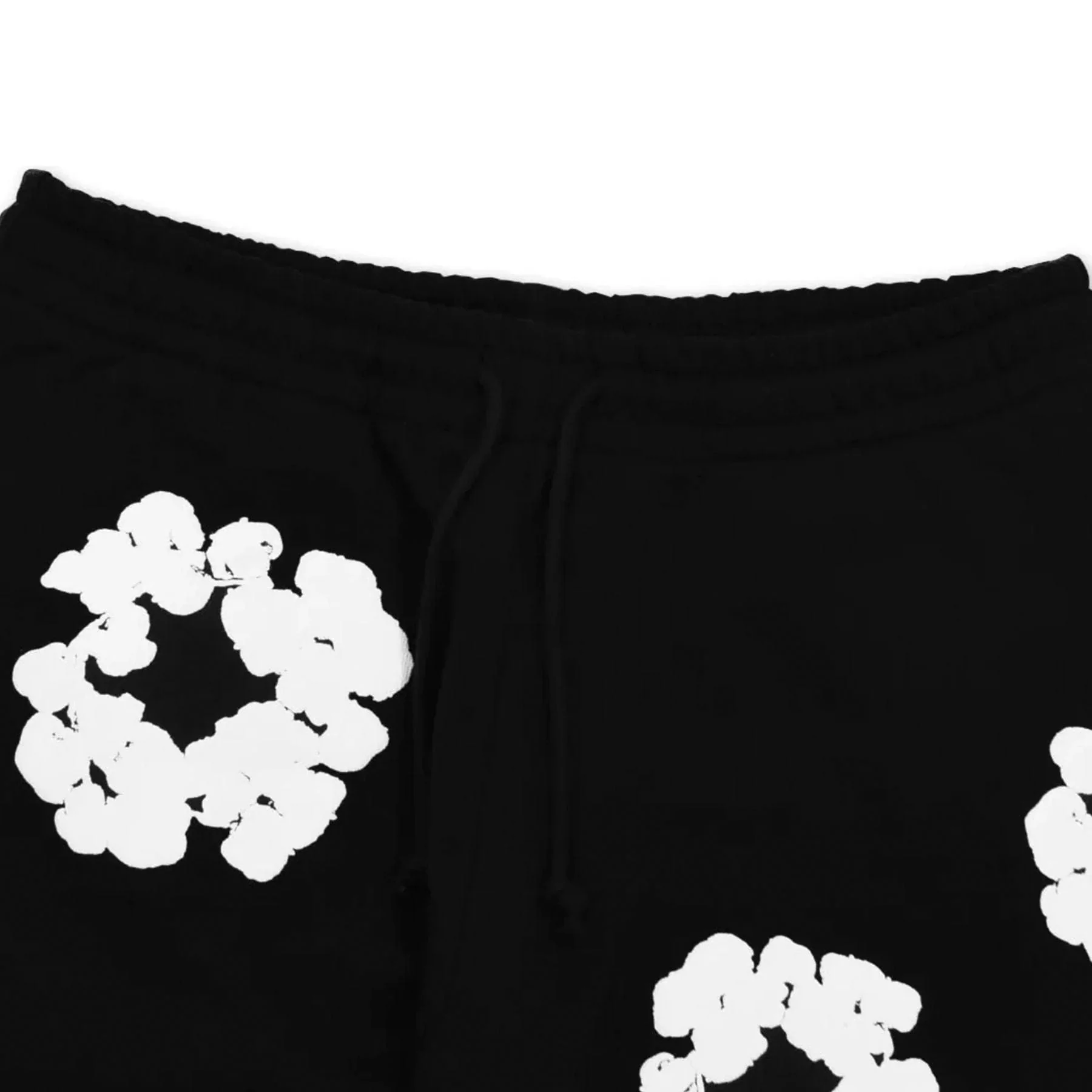 Denim Tears The Cotton Wreath Sweatpants 'Black' - Image 2