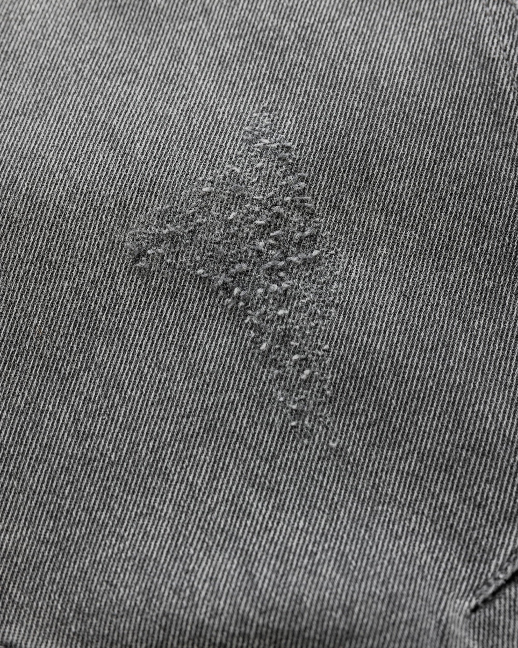 Benir Clothing Distressed Denim - Stone Grey - Image 6